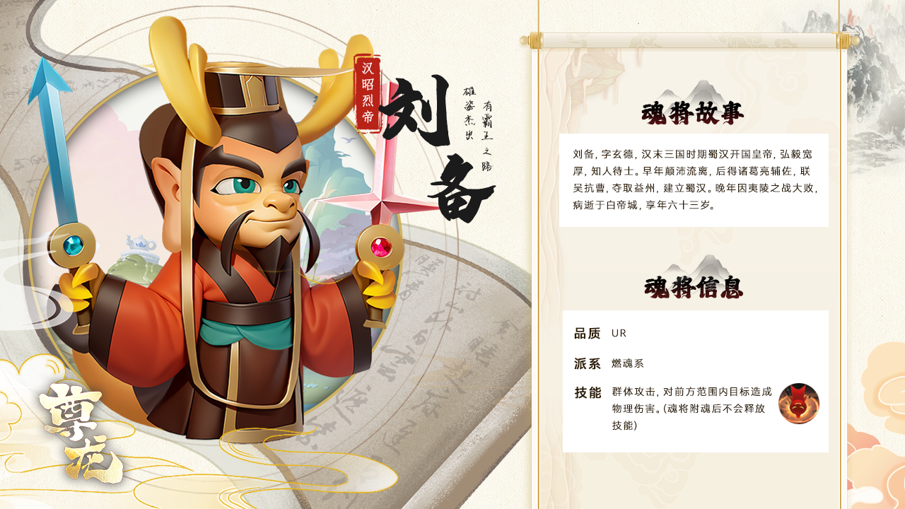 【魂将人物志】刘备