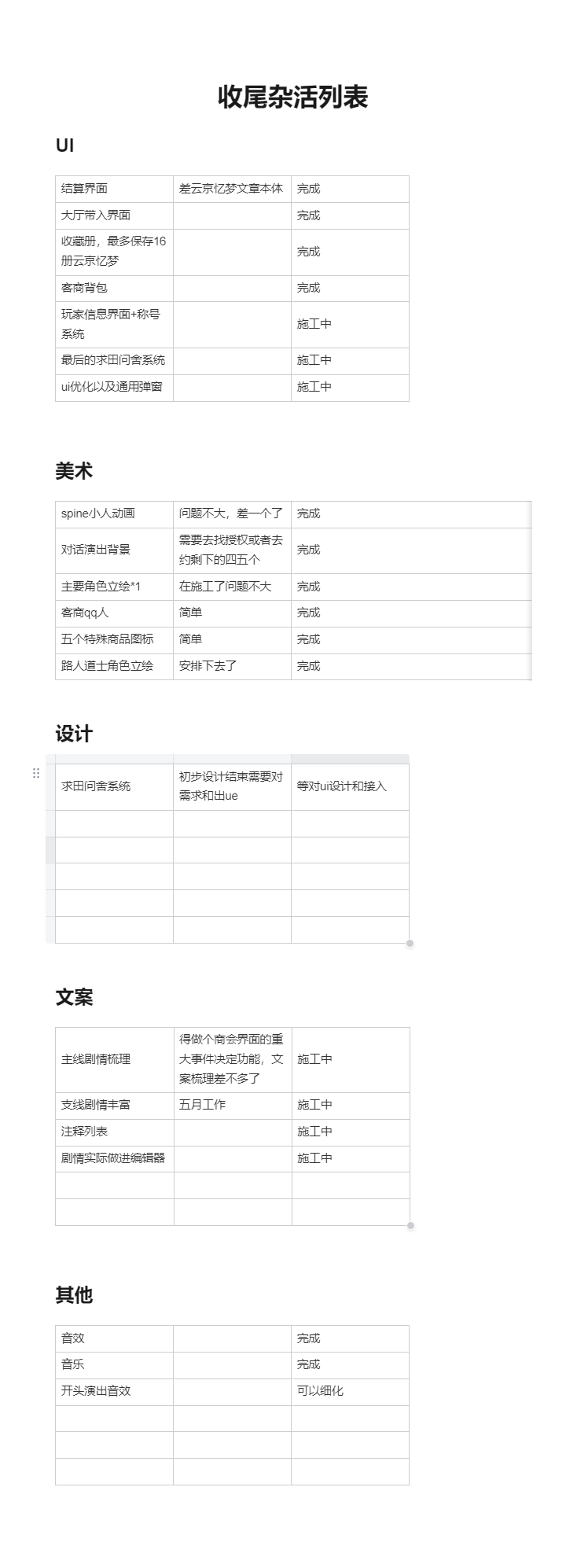 2022.5.16开发进度