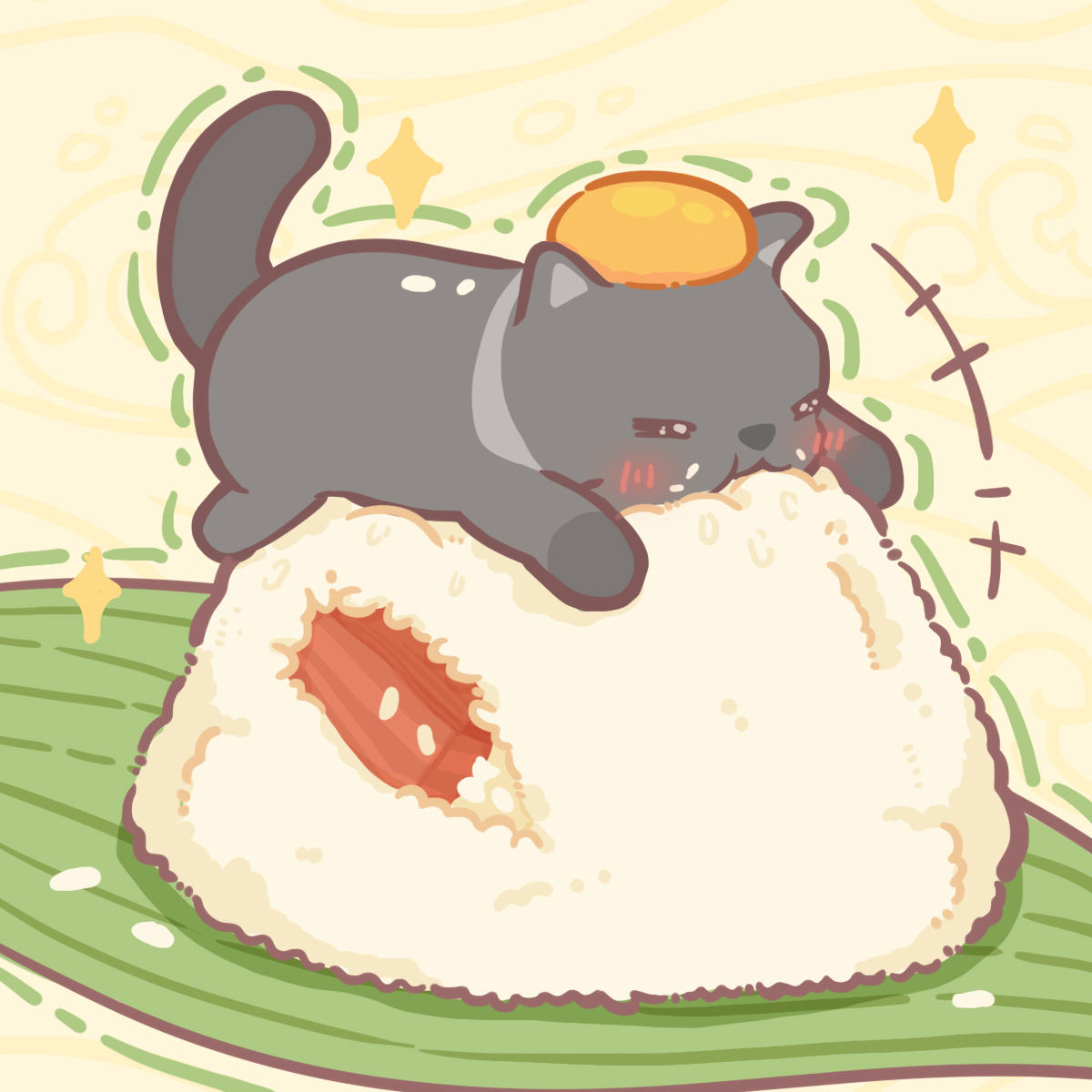 内含礼包码 | 人，猫猫亲爪制作了粽子！