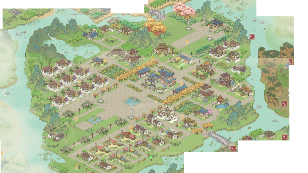 肝了这么多天，终于建成我的主城啦！