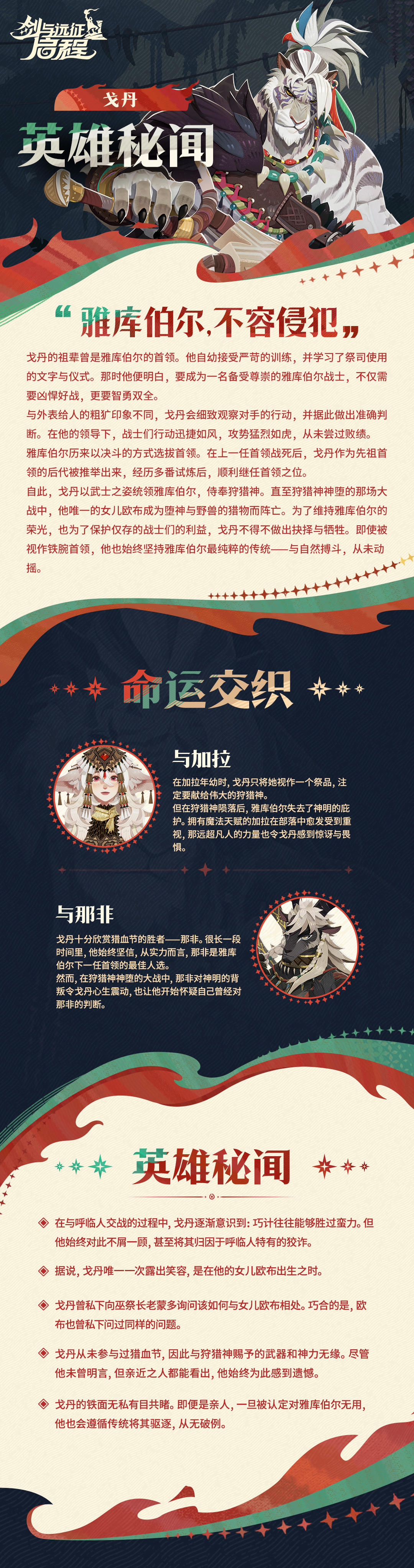 戈丹丨英雄秘闻