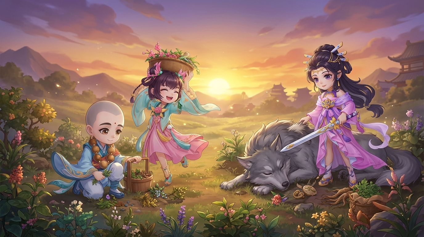 【玩法介绍】今天是门派内事件介绍噢~~~