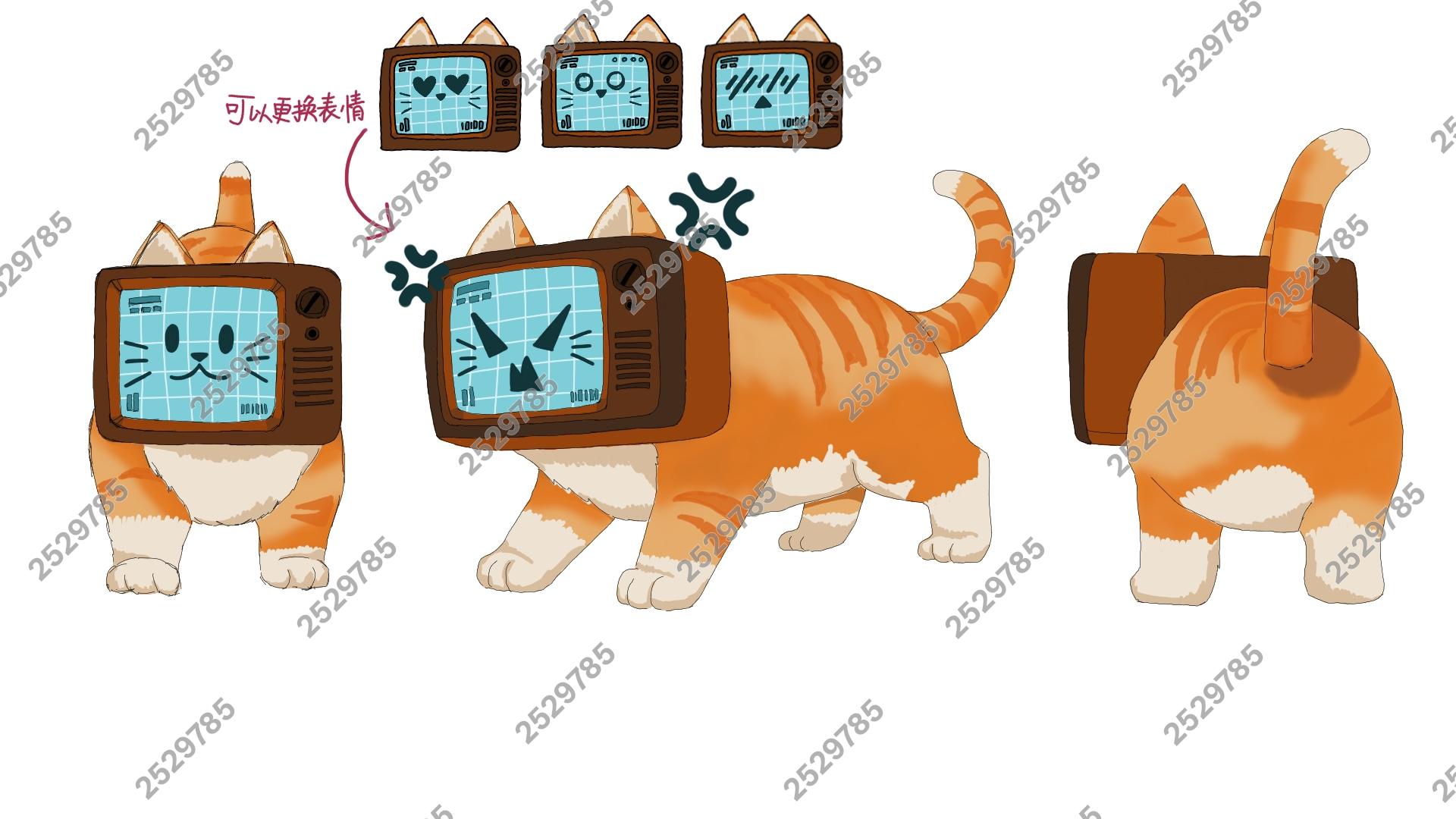 W9259【麦芬骑行兽涂装设计大赛】CMTV-喵