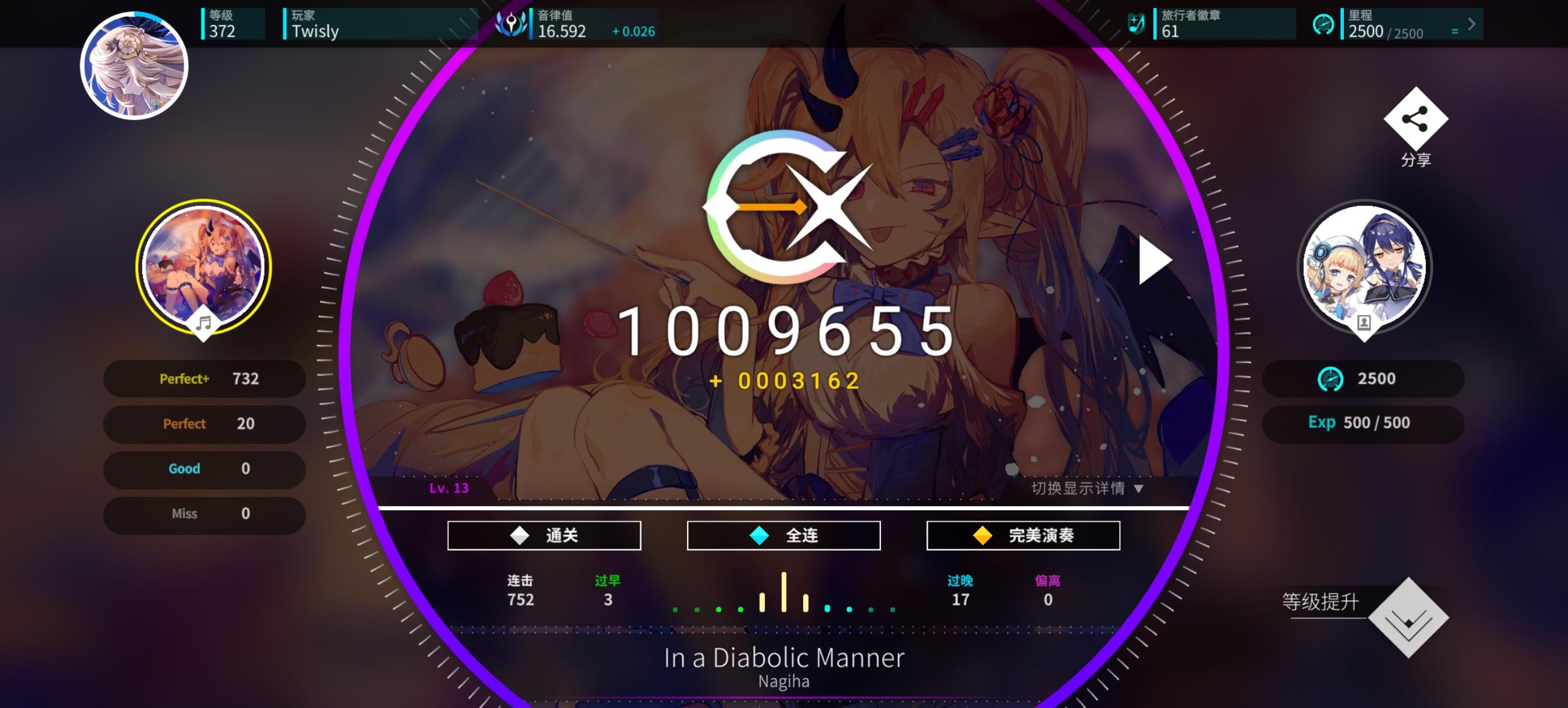 In a Diabolic Manner AP & Rating 16.6