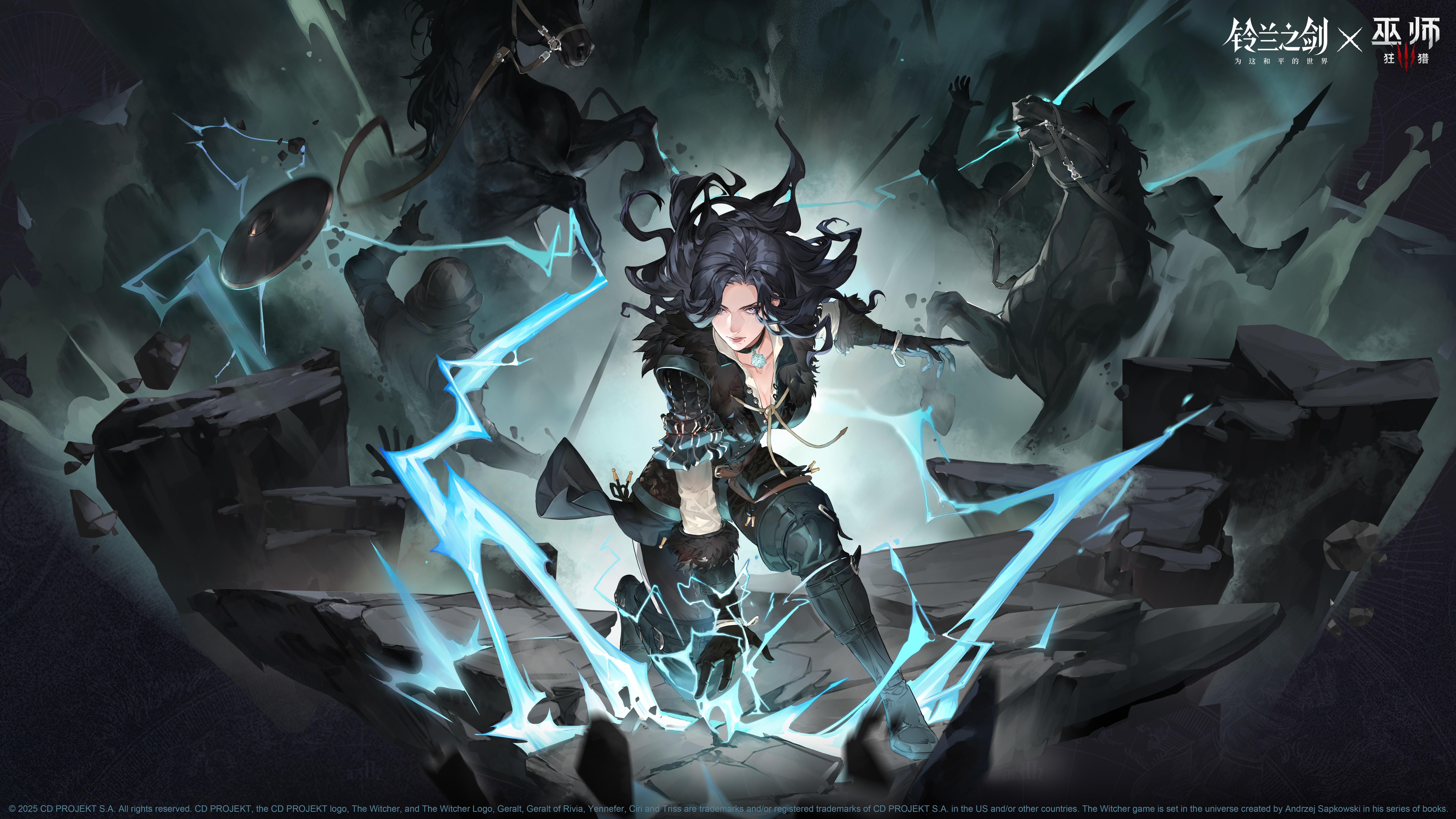 【铃兰之剑×巫师3狂猎】叶奈法壁纸