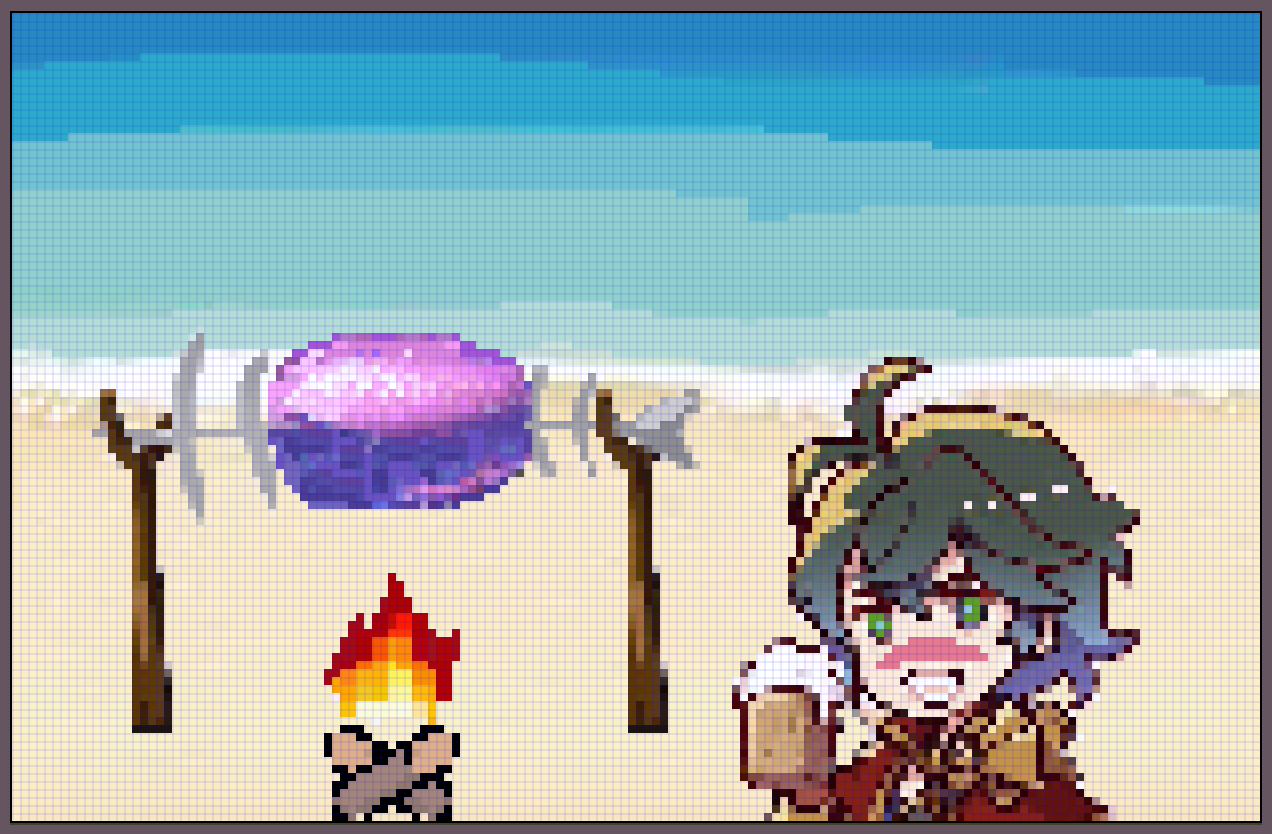 【同人】填坑烤鱼（又名关于我准备画表情包时发现有一个坑没有填这件事