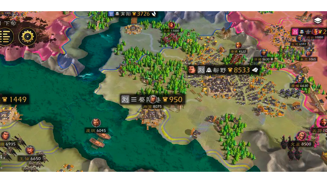 吕曹刘三军会战新野!士孙二家汉宁起兵祸!