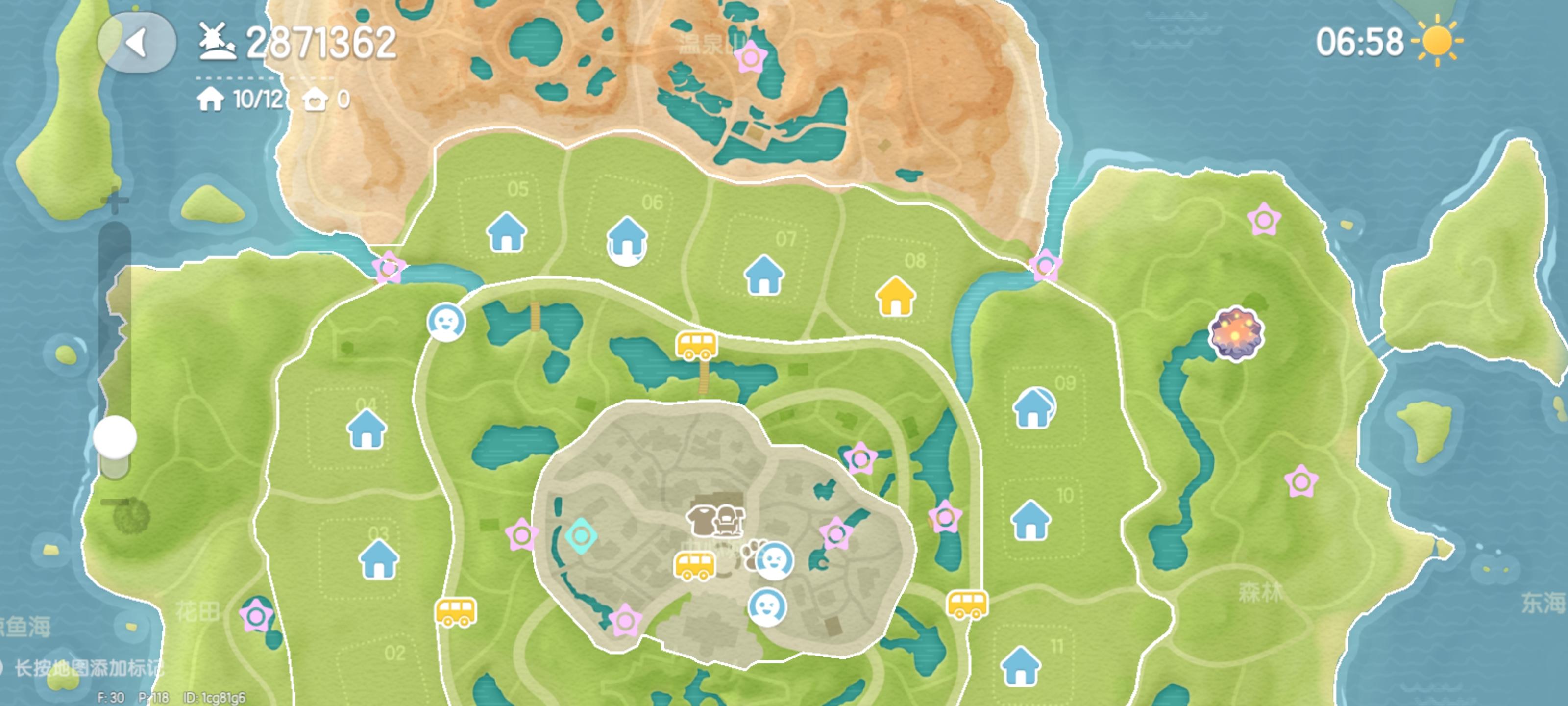 本周泡泡位置图