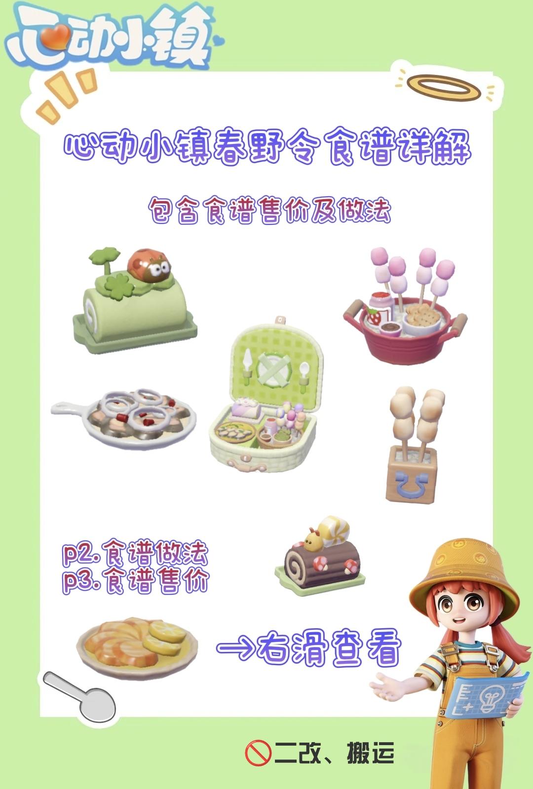 心动小镇春野令食谱详解截图