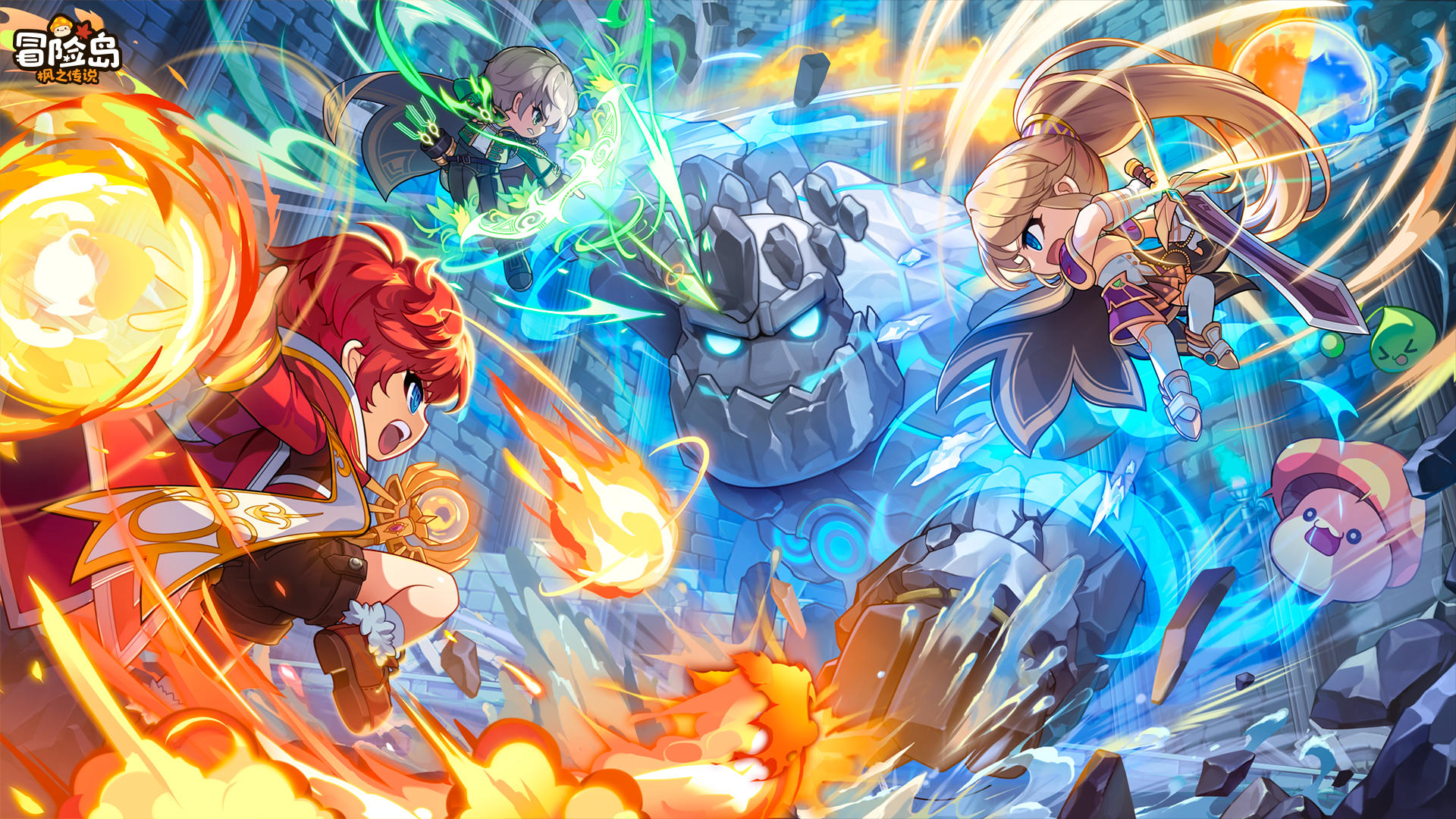 壁纸放送 |《冒险岛：枫之传说》11月壁纸展示