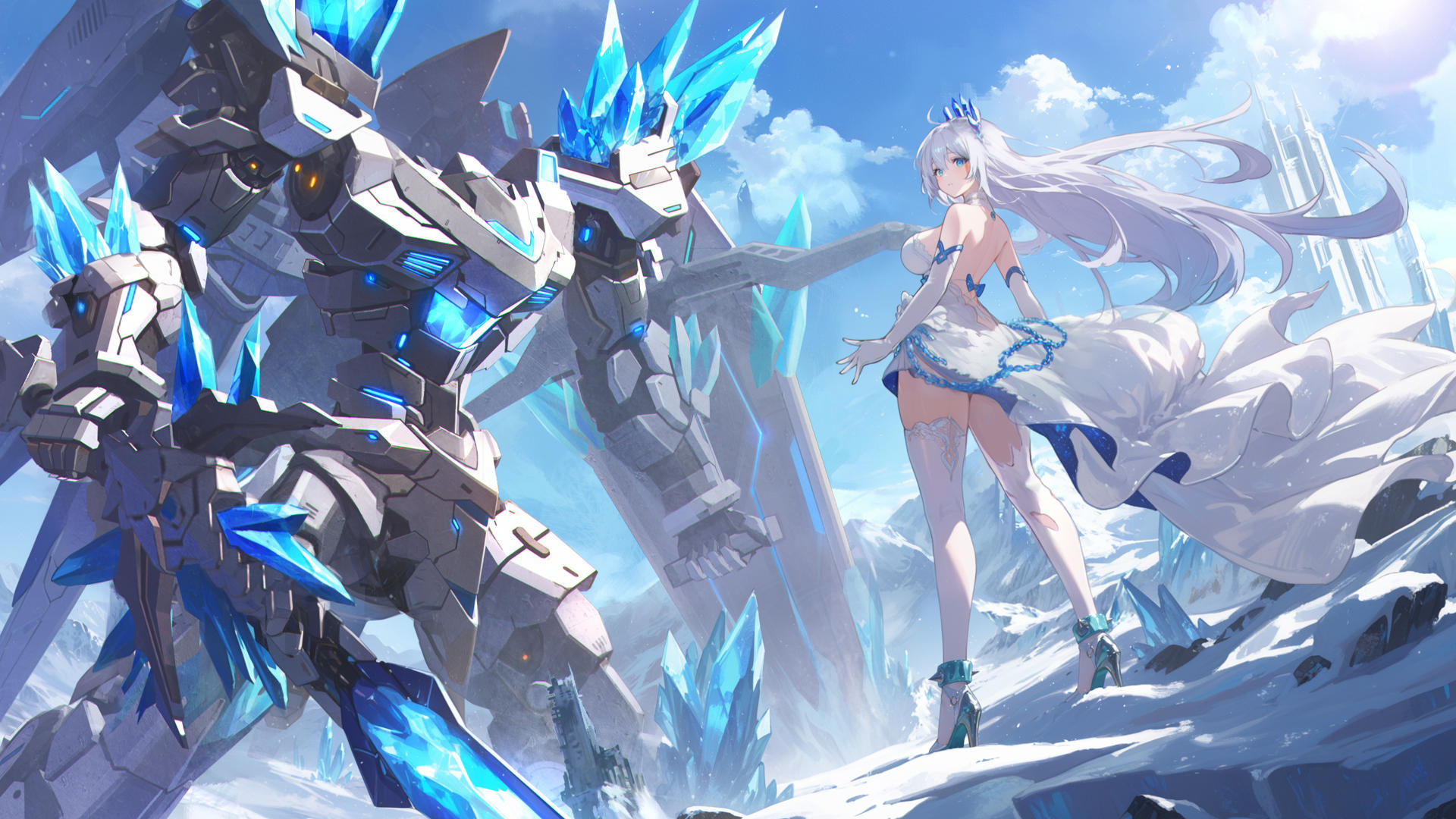 「这就是……完整的我吗？」
「我究竟是克罗塞尔，还是来自深渊的『鬼姬』……？」