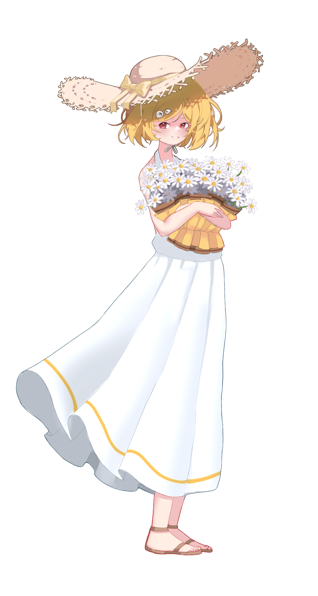 【盲盒派对】小爆妹同人画-夏日幻想2