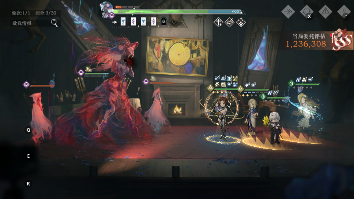 厅堂的回响，露西3回合123w分，超速刷红S