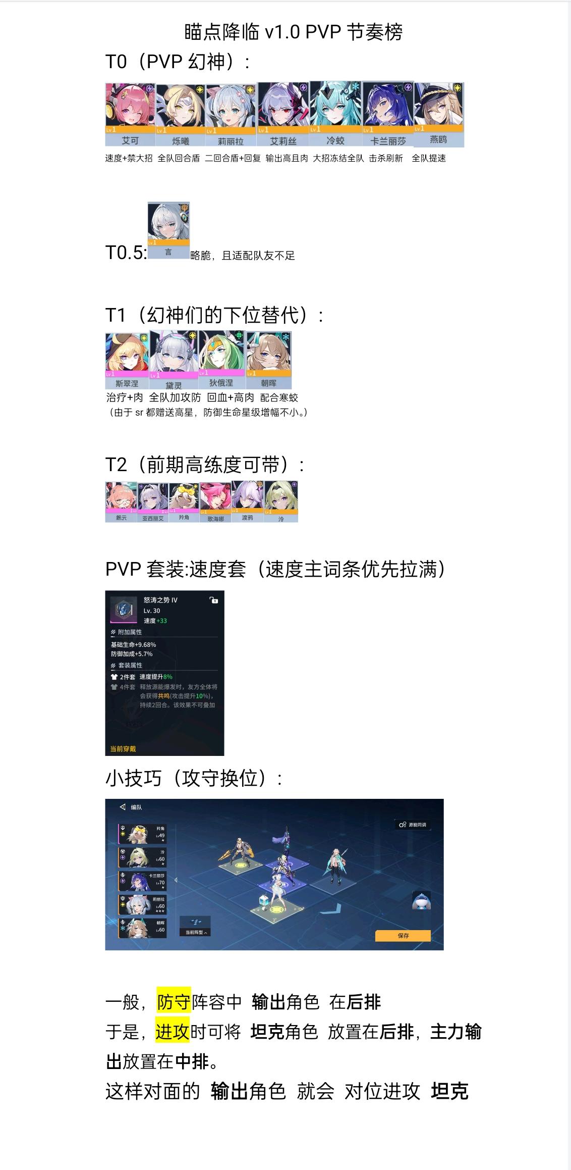 PVP节奏榜v1.0（一图流）