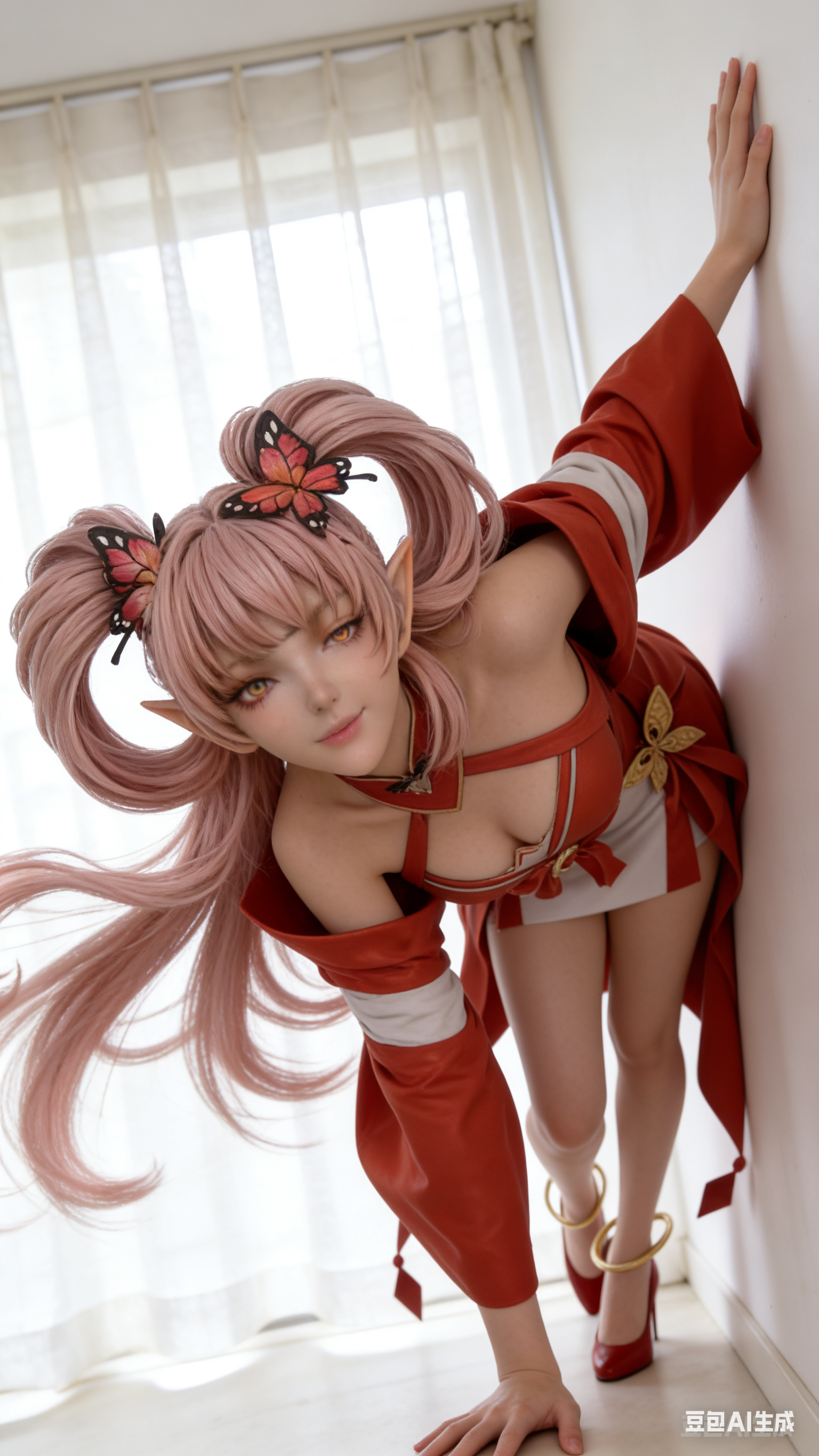 正在拍艺术写真的伽罗炎