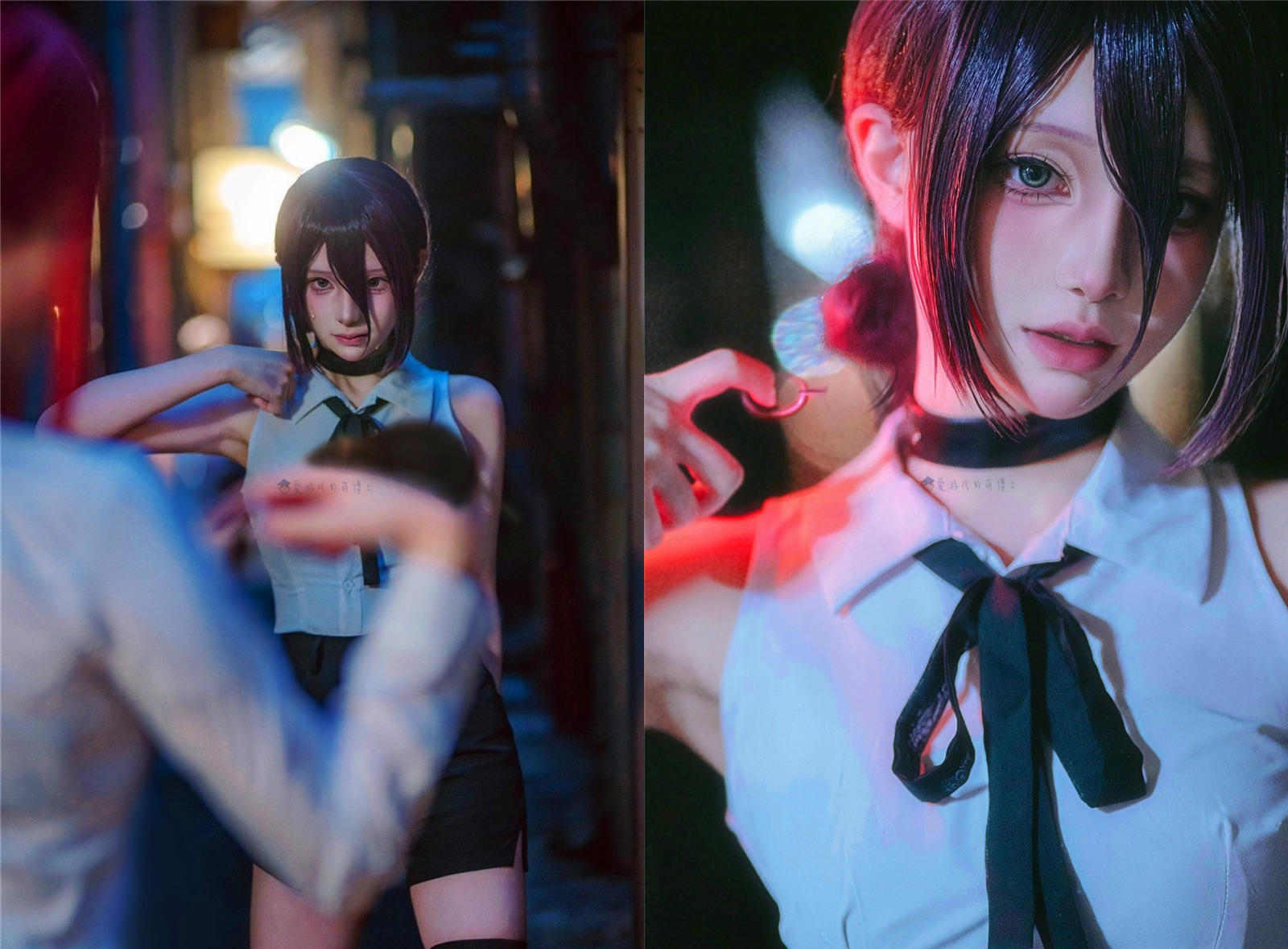 米津玄师送上好素材，Coser神还原《电锯人》蕾塞魔性舞蹈短片