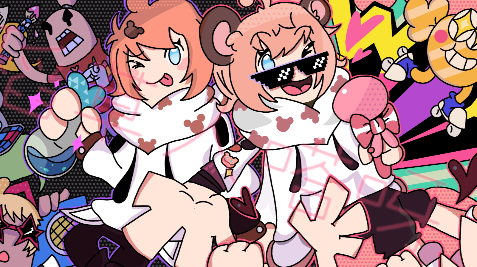 一个不机智的全能小画渣思来想去，决定冒充哈某尼(不是，我不是那种人)