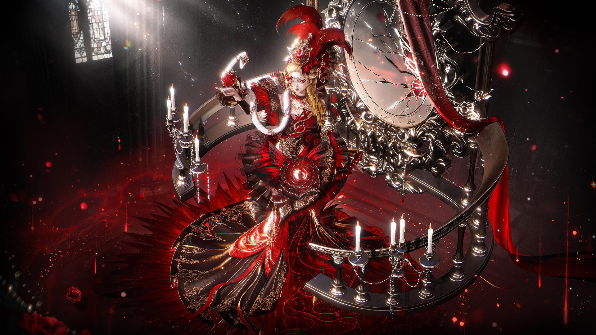 全新3.7版本｜绯魇烬梦PV首曝，以夜色为契，共冕新生