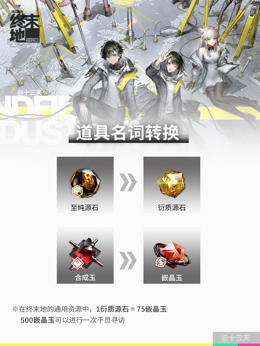 「终末地」寻访机制&道具介绍