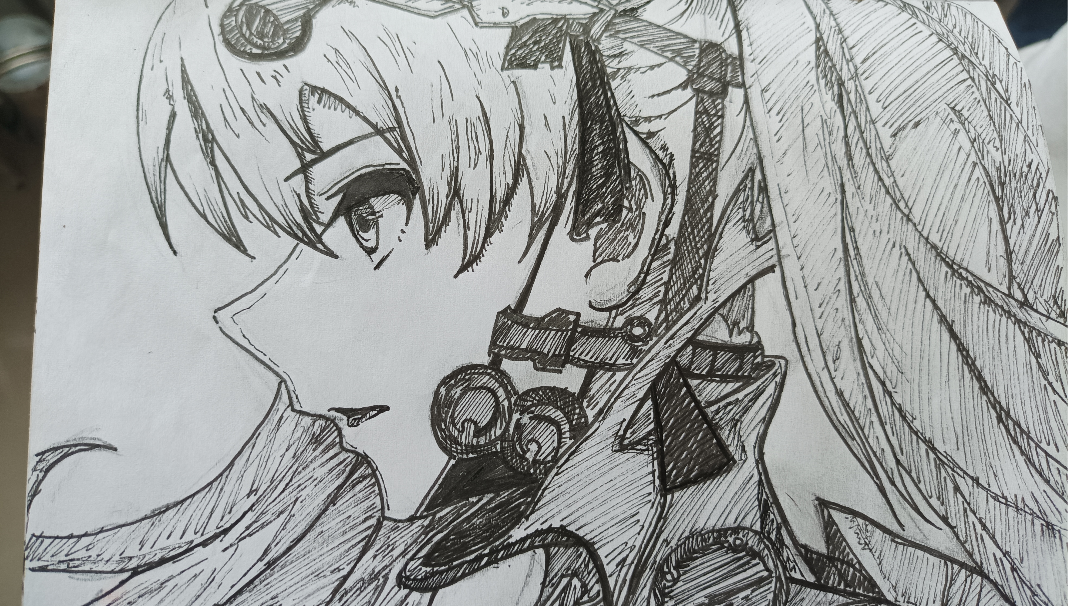 6天画完不会画色彩啊喂