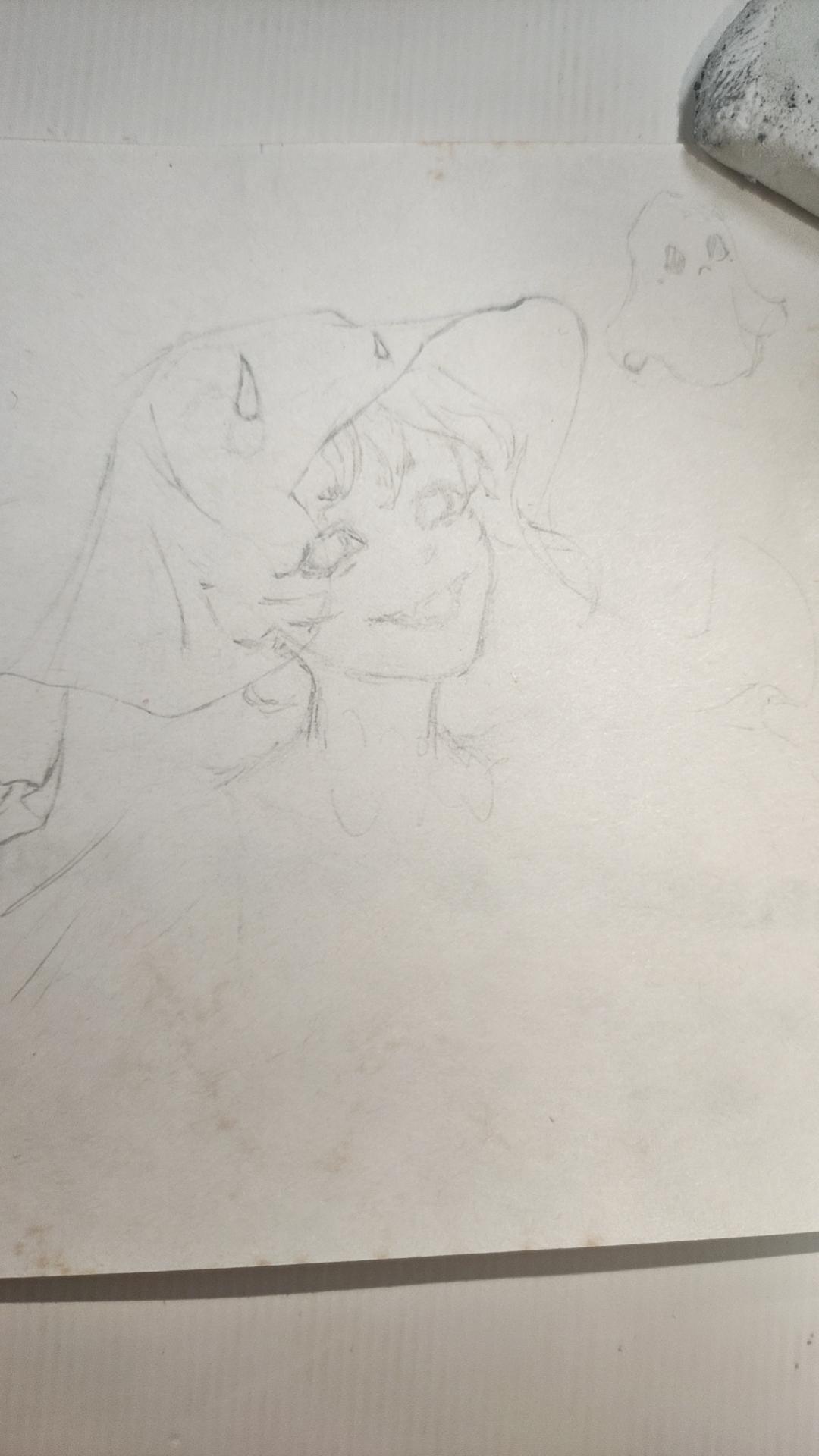 家人们 在画万圣节特辑（没画完QWQ）