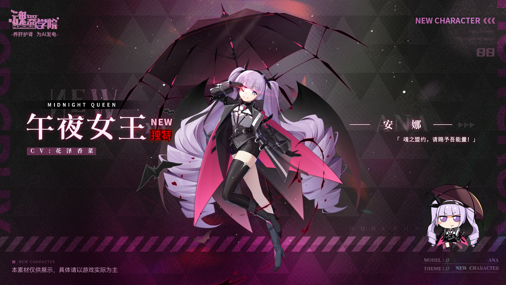 【全新独特学员档案】夜晚来临了吗？太好了，盛宴开始~