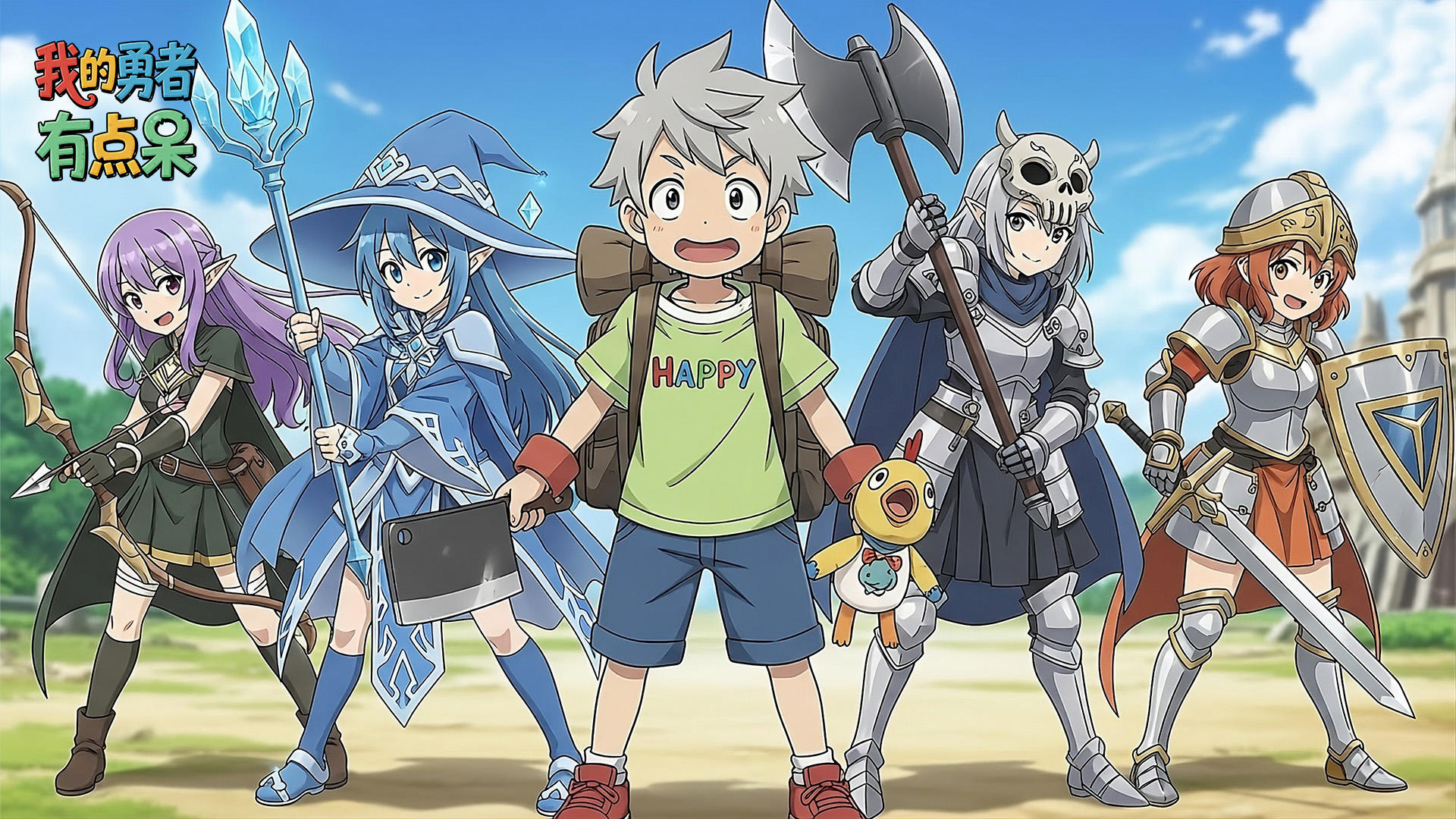 【新游预约】《我的勇者有点呆》分享赢京东e卡和限定称号！