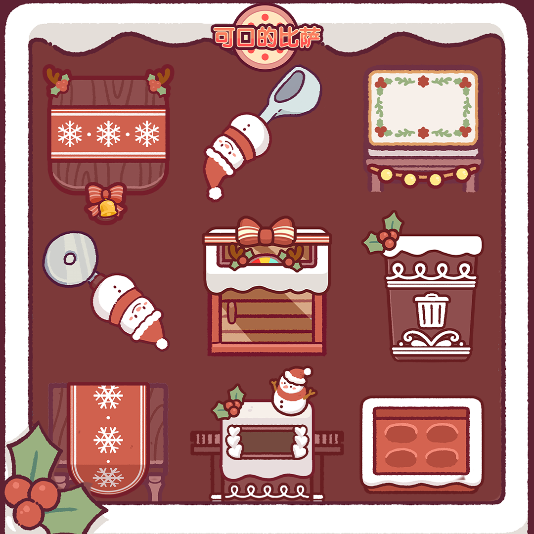 ✨🧊 冬季厨房装饰 2 天后上线！🐧🌟