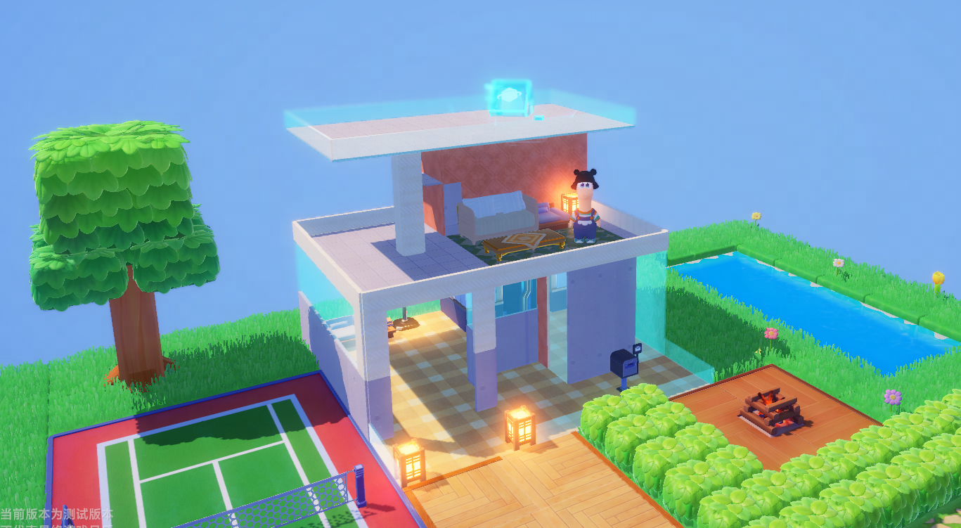 星绘友晴天！生活模拟党被自由度爽到～