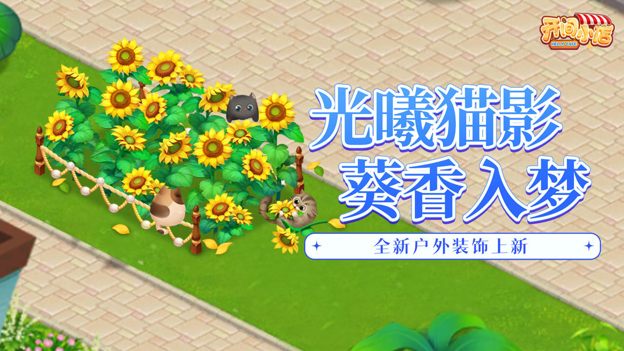 户外装饰 | 光曦猫影，向阳花影！