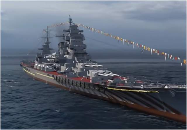 以玻璃防护为代价，换取武器全方位升级，R系10级战列舰狤详解截图