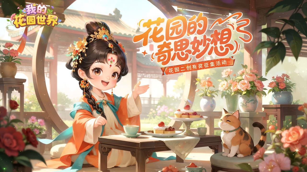【内含兑换码】当花艺师变成花园里的花