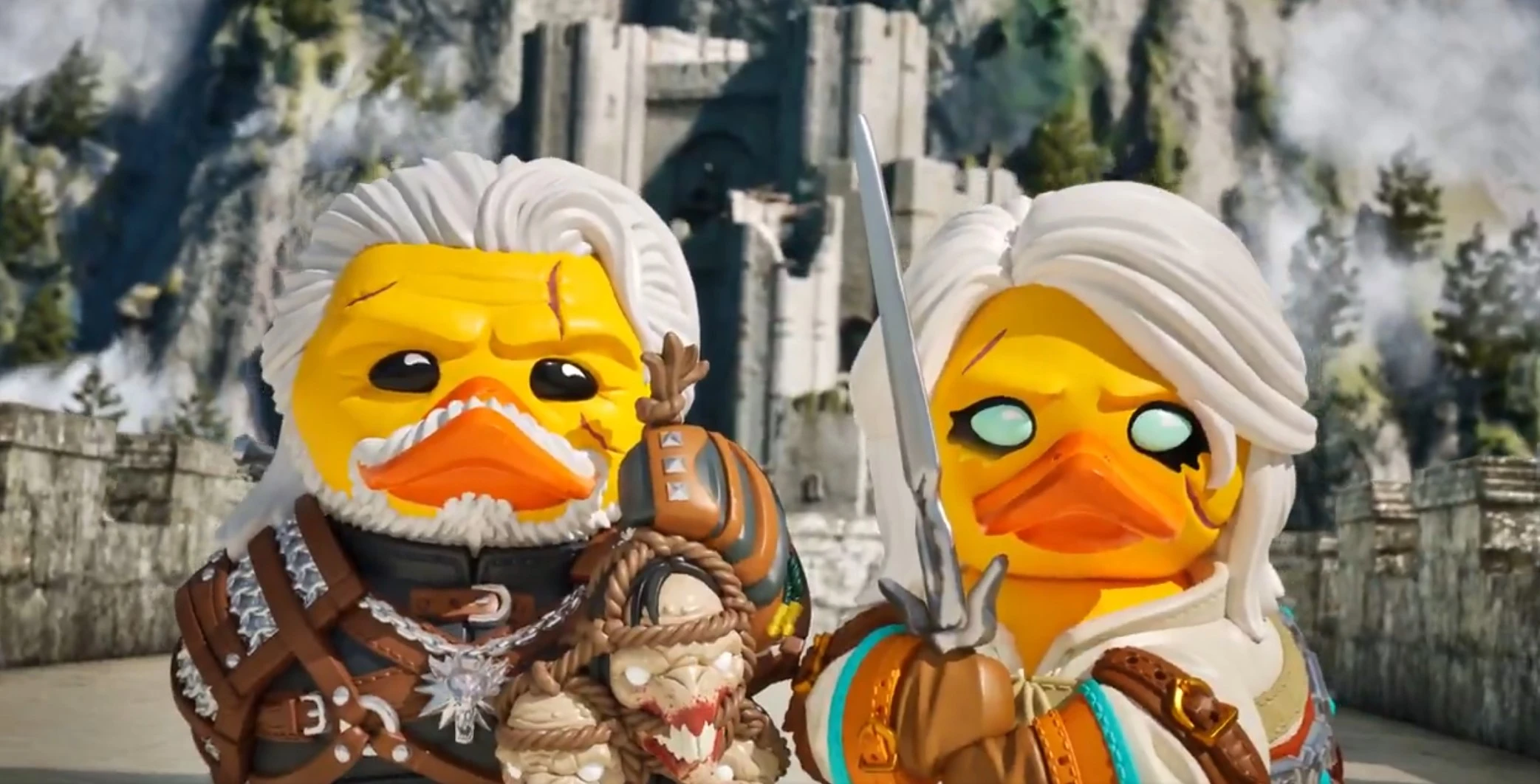 TUBBZ ×《巫师3：狂猎》推出杰洛特＆希里限定小黄鸭