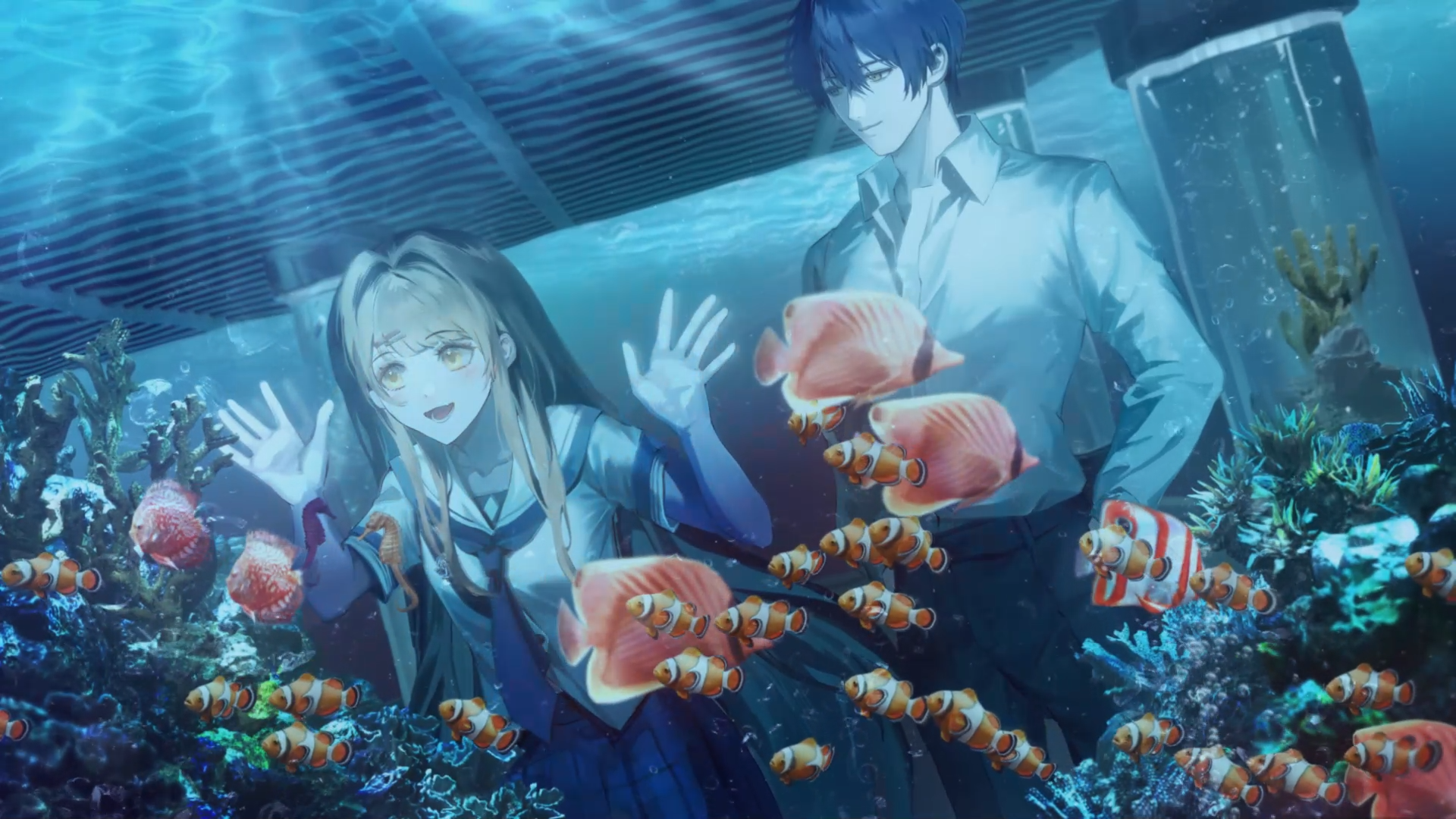 动态壁纸第十六弹 - 水族馆