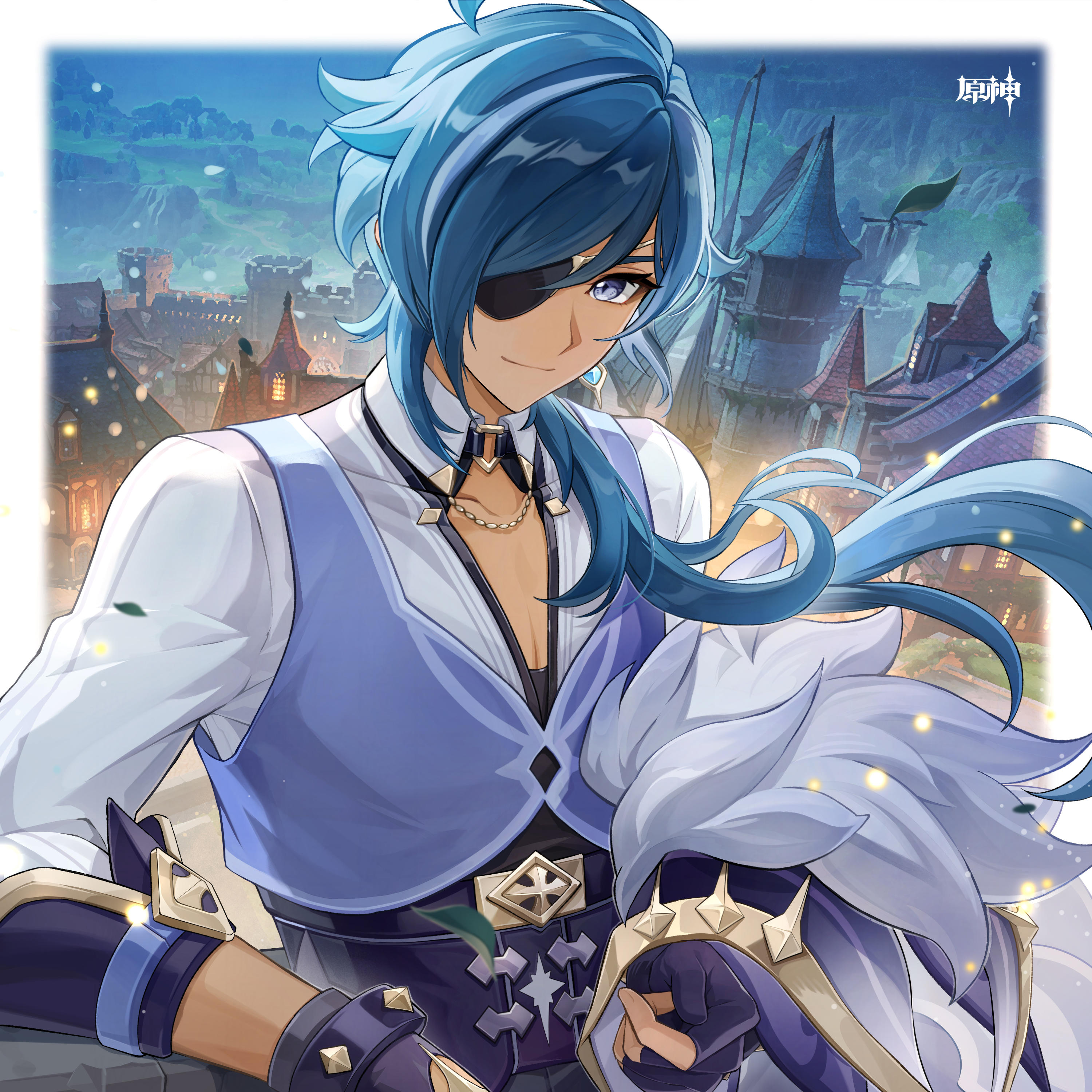 凯亚生日快乐｜背后是喧闹的酒馆，眼前是宁静的星空…