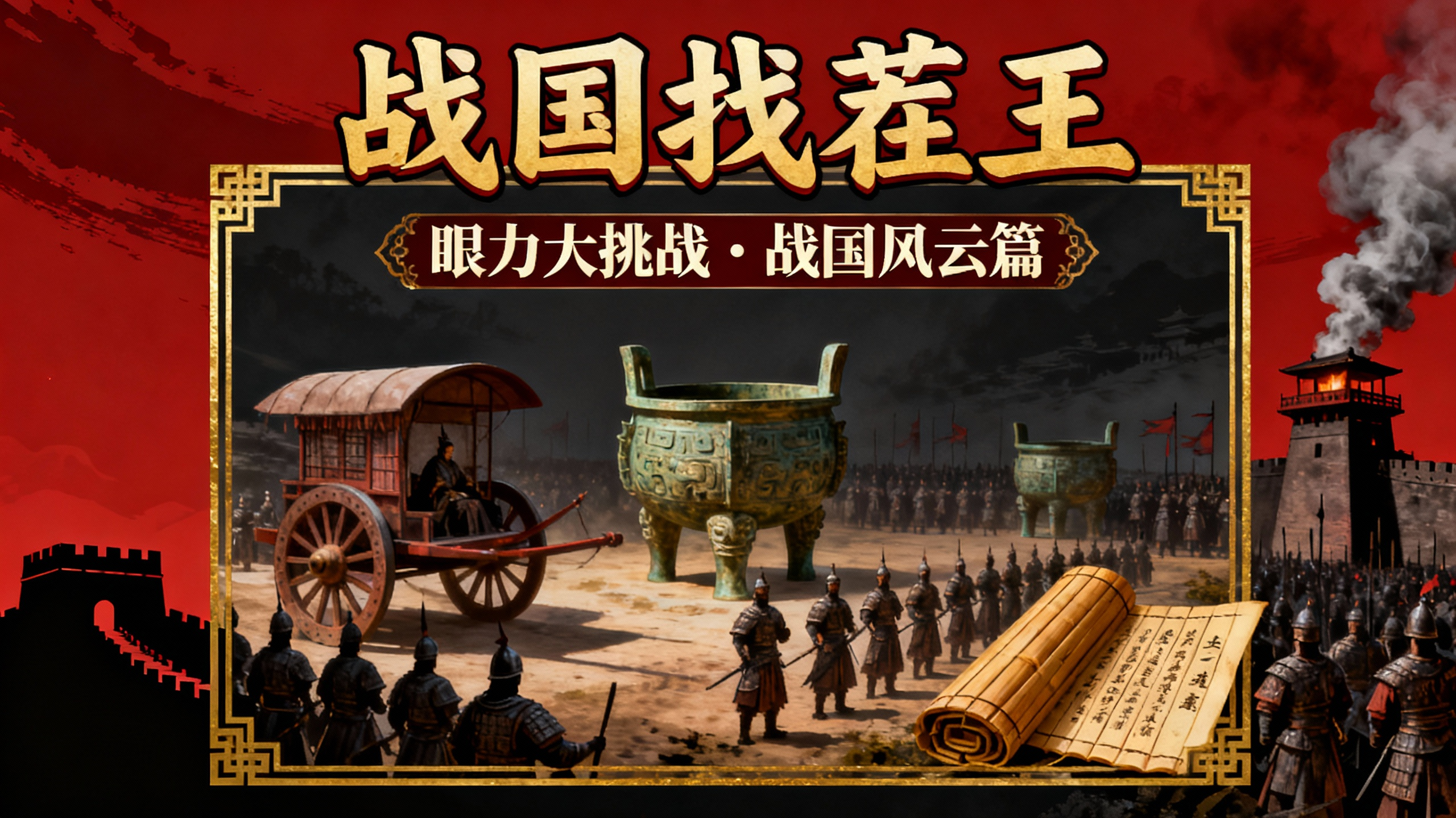 已开奖|【大家来找茬】细节定乾坤：战国找茬王