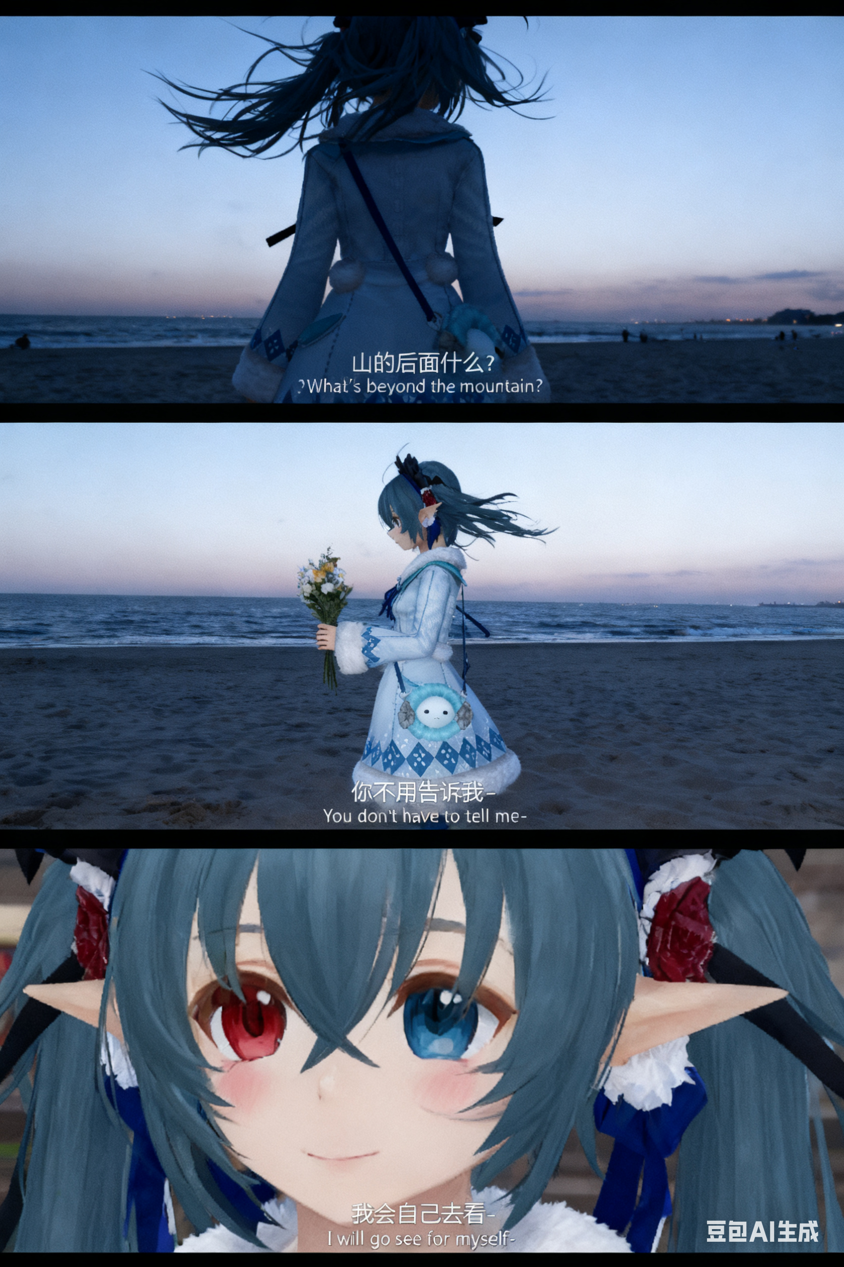 在看不见未来的地方，沫祈也会一直陪着你