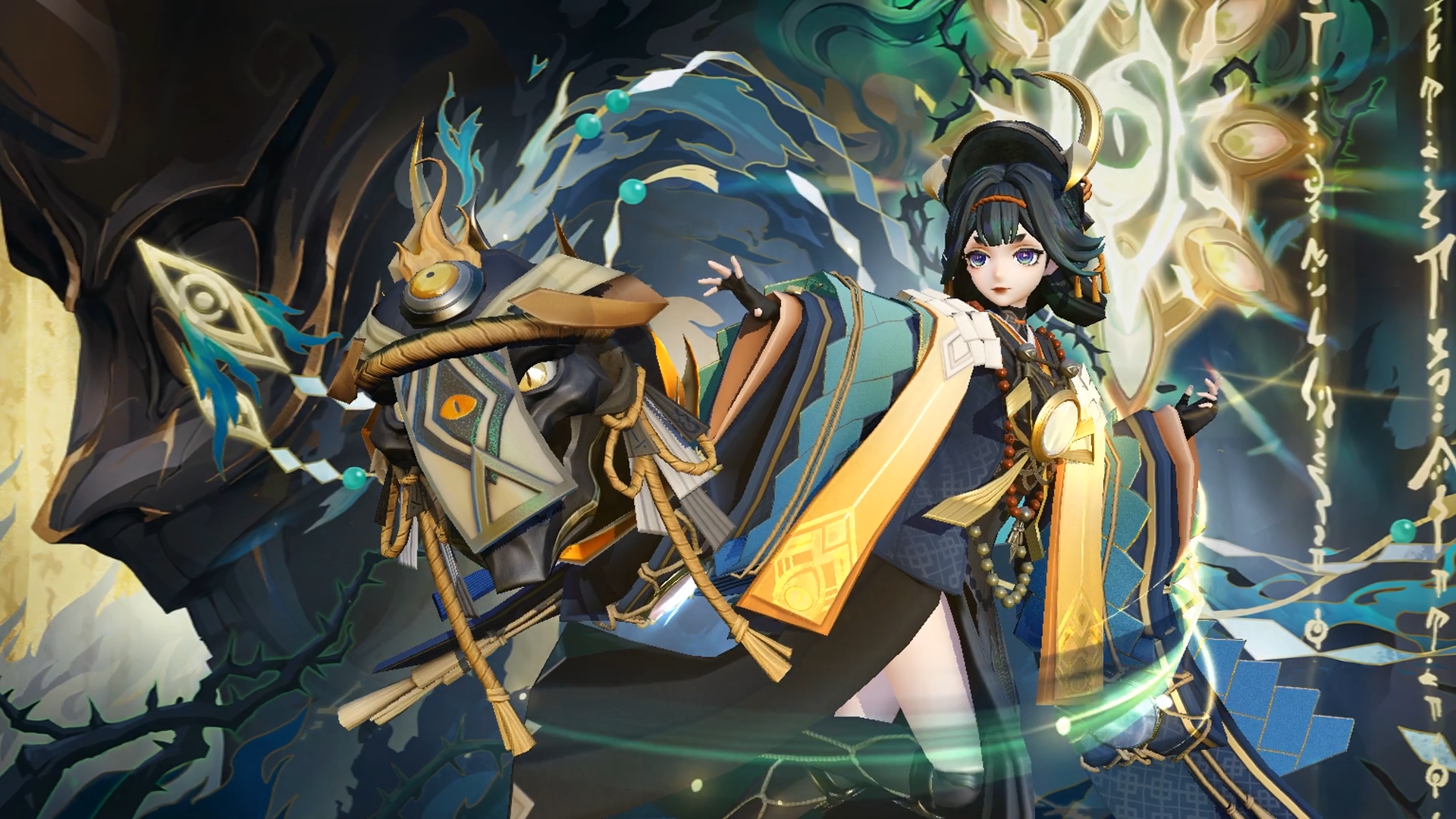 【皮肤展示】百目鬼全新史诗皮肤「神巫祭仪」