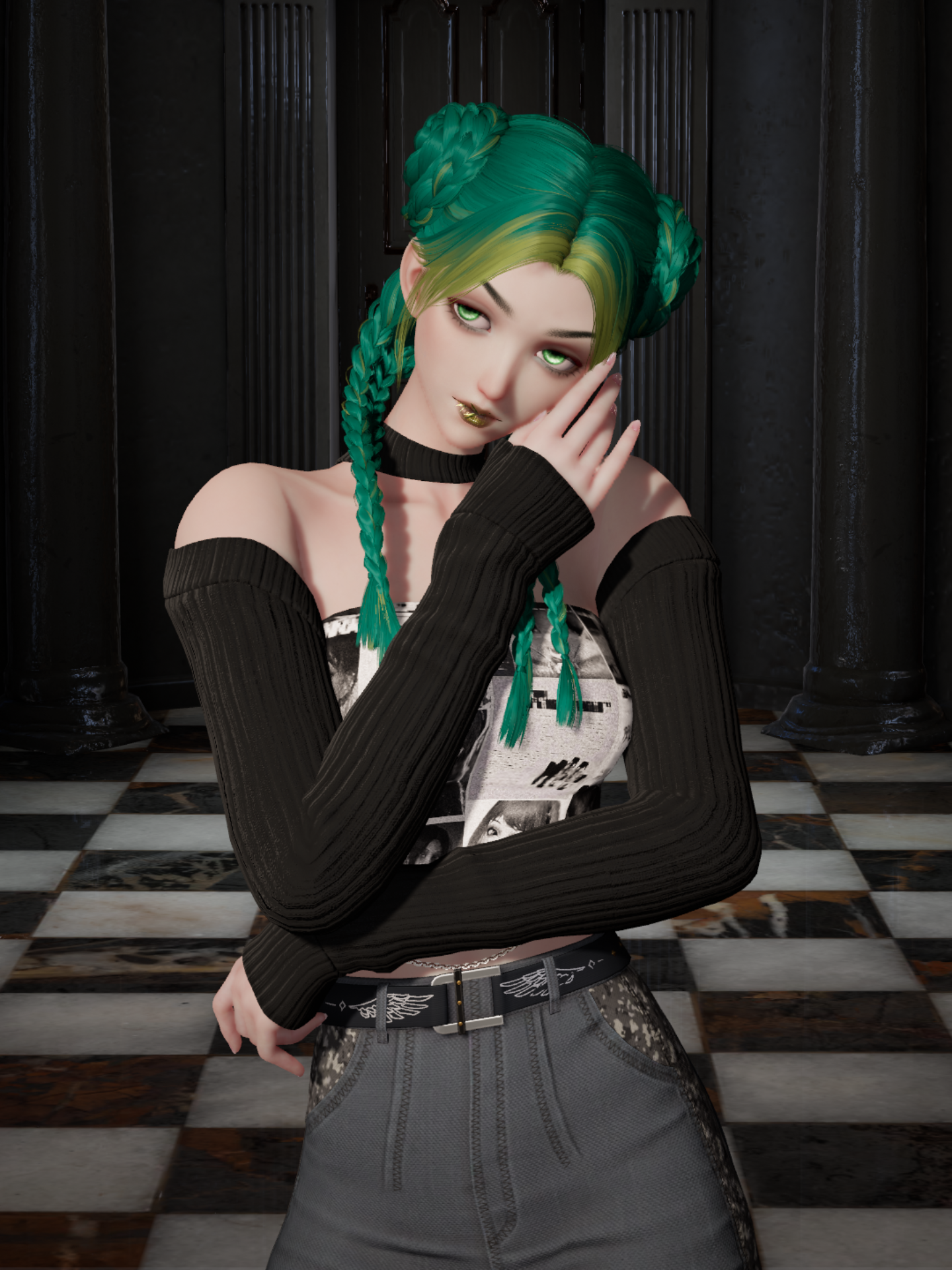 JOJO——空条徐伦仿妆仿捏