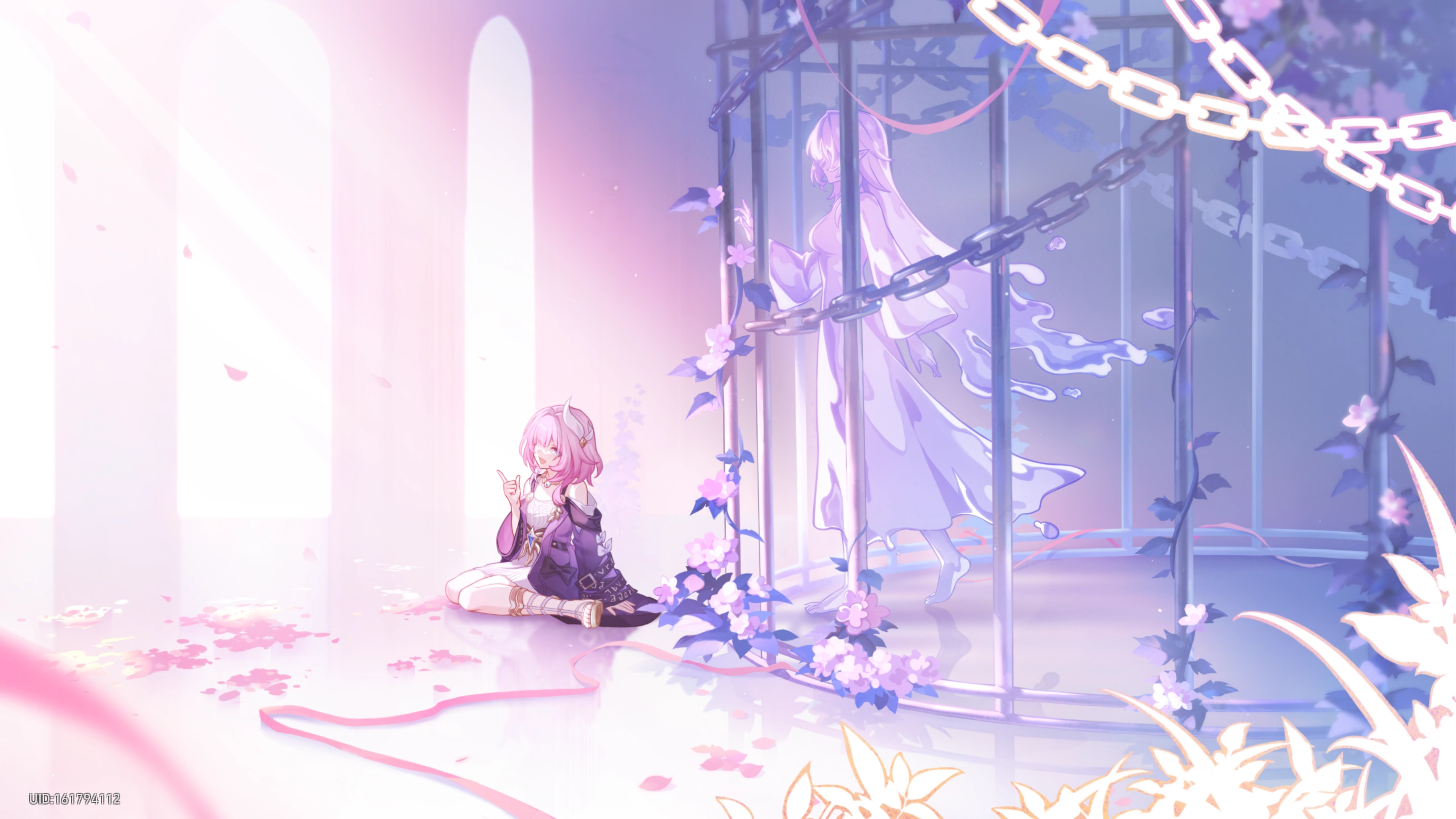 《昔涟》动画，但是小提琴版本