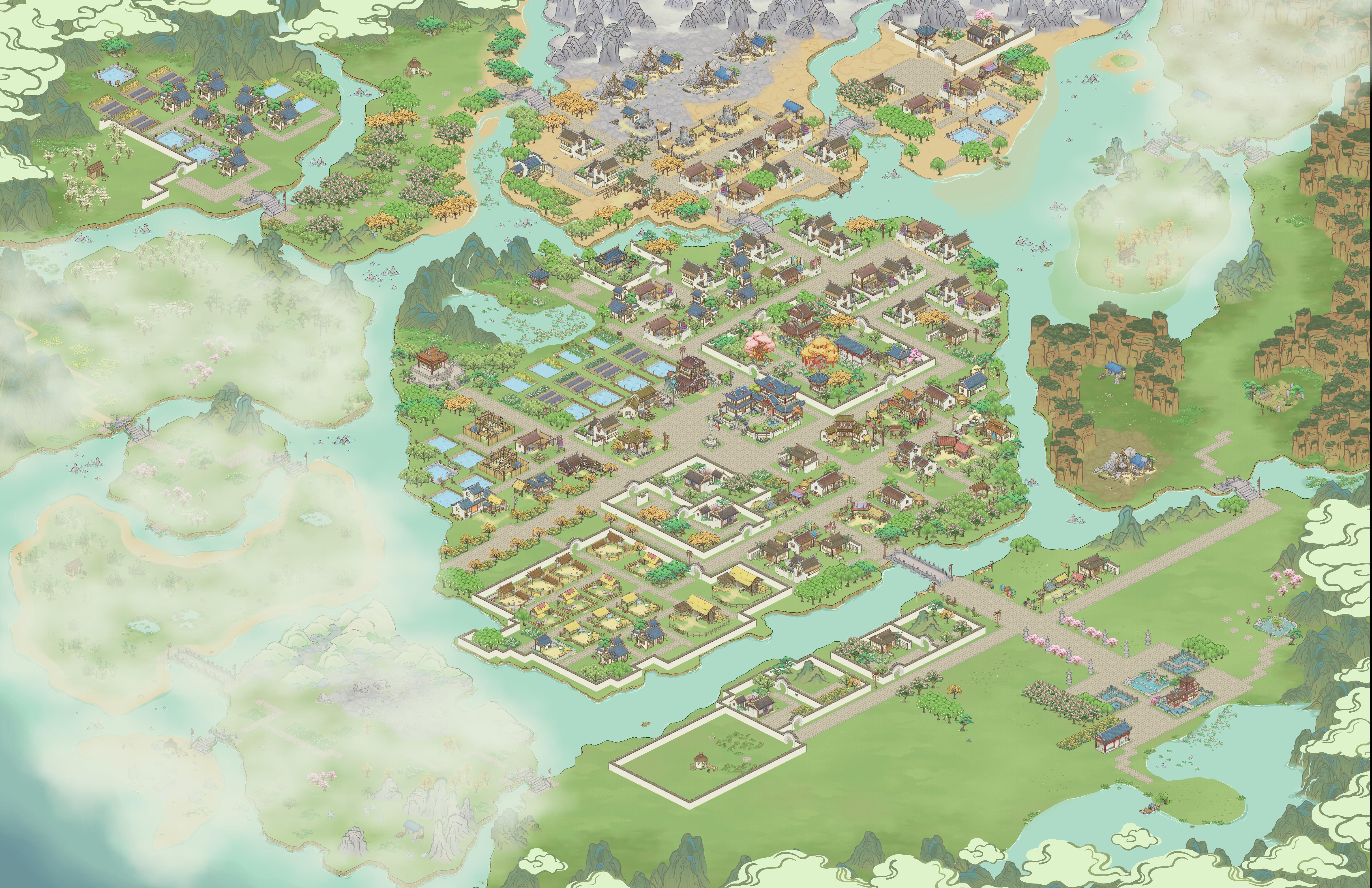 萌新也来参加一下布局大赛。