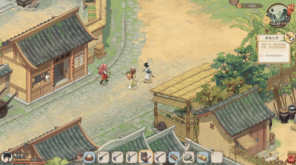 偶遇两位小镇居民，分别是药店女儿和镖局女儿~
一个梦想提升医术，治病救人。（给主角送来宠物小猫小狗的姑娘）
一个梦想走南闯北，增长阅历。（闺房墙上挂大刀的就是她啦）#游戏种草计划#游戏安利#游戏推荐#游戏讨论#游戏资讯#Steam游戏