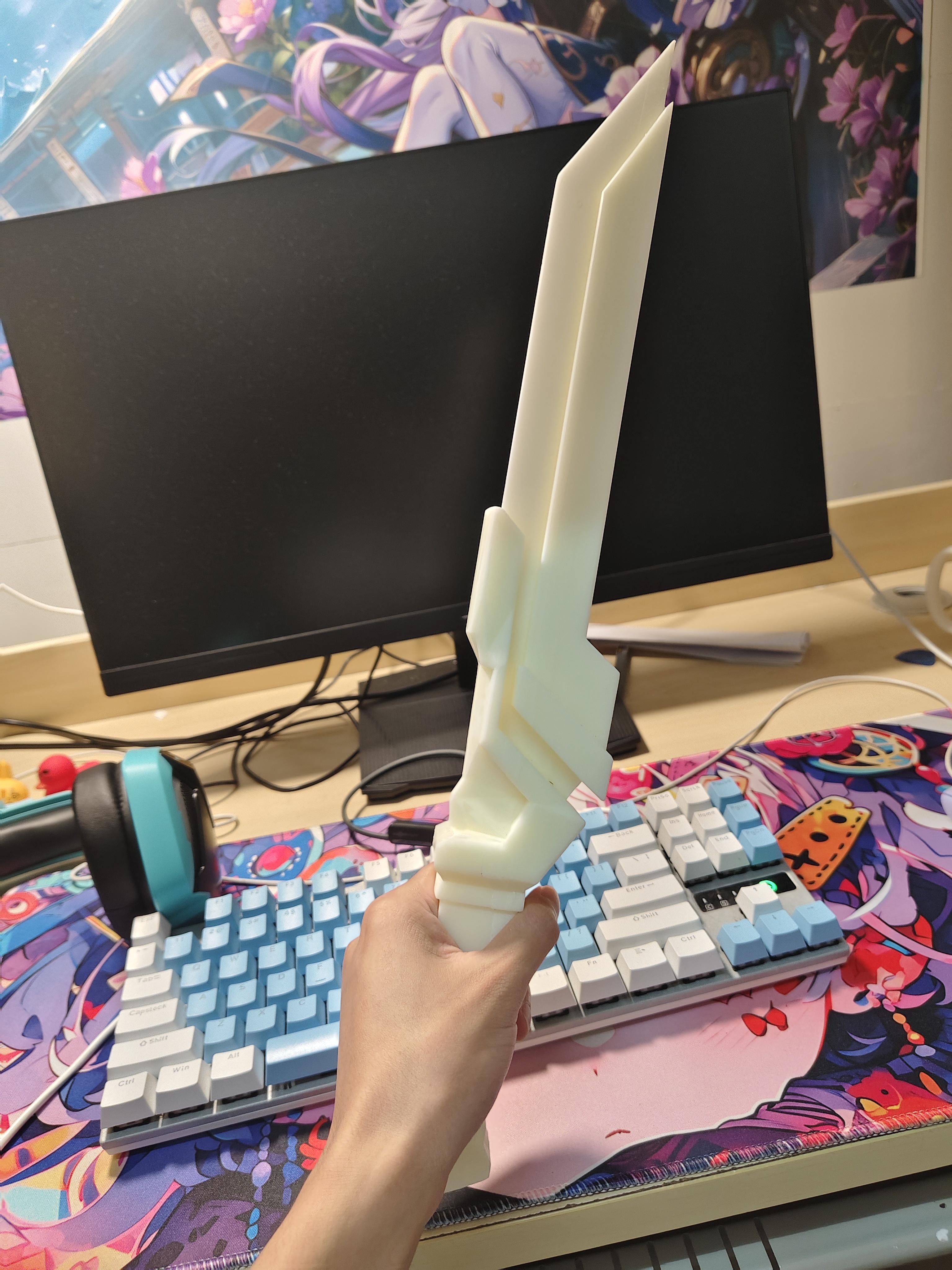 聂小影麋鹿的刀建模截图