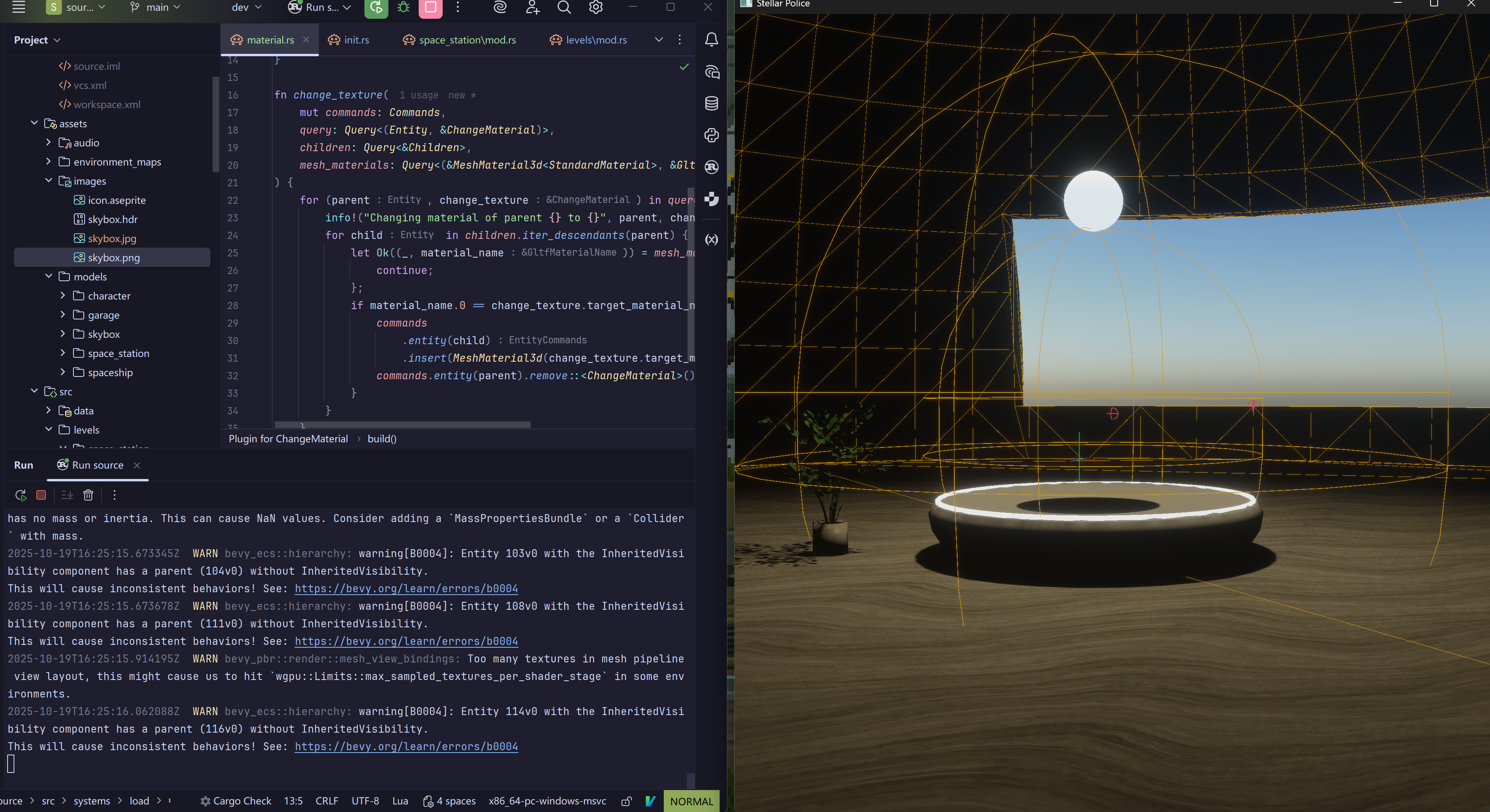 开发日志02: 继续造轮子和场景搭建