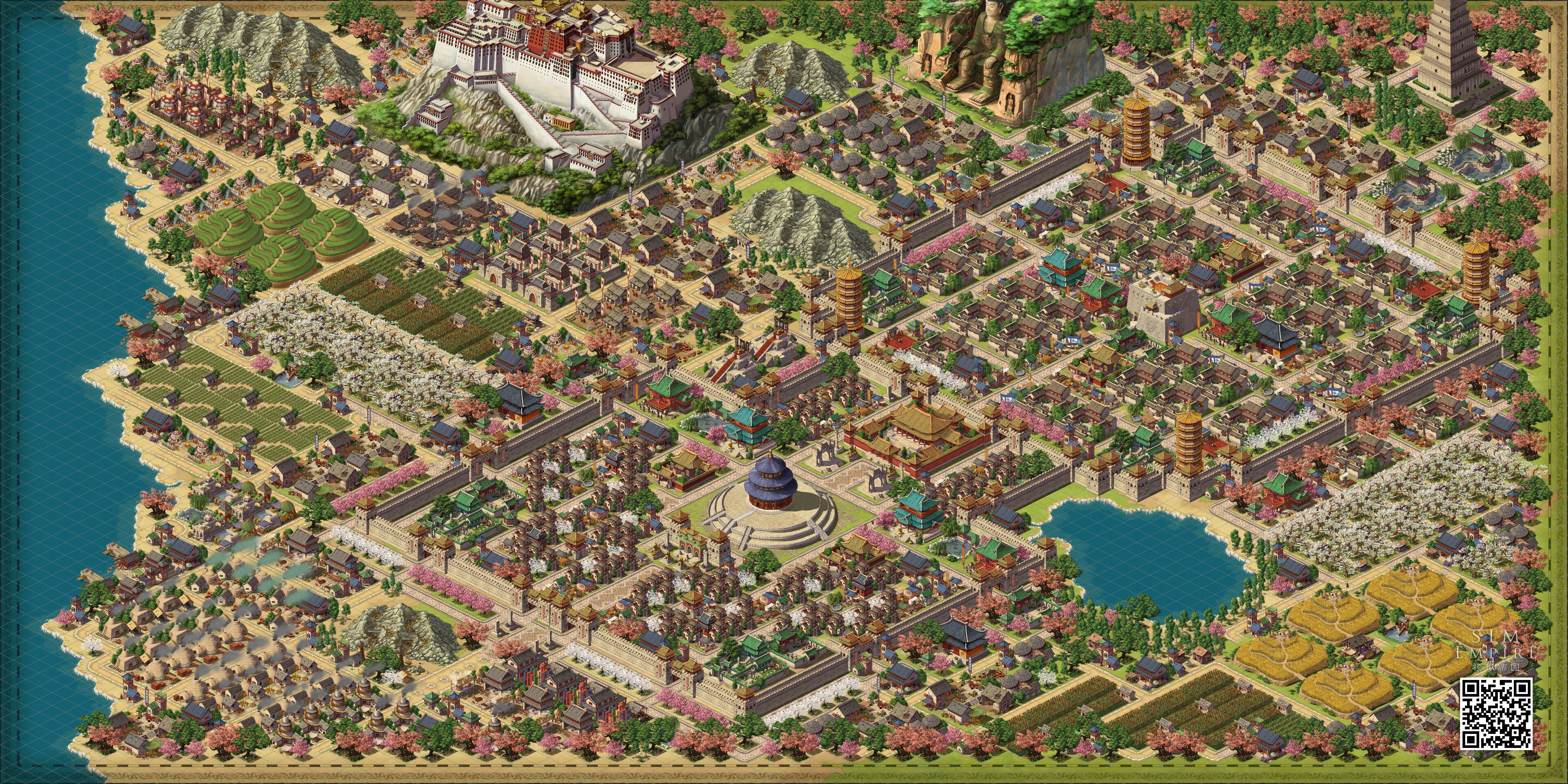 强迫症对称图! 中国 波斯 希腊终于毕业啦