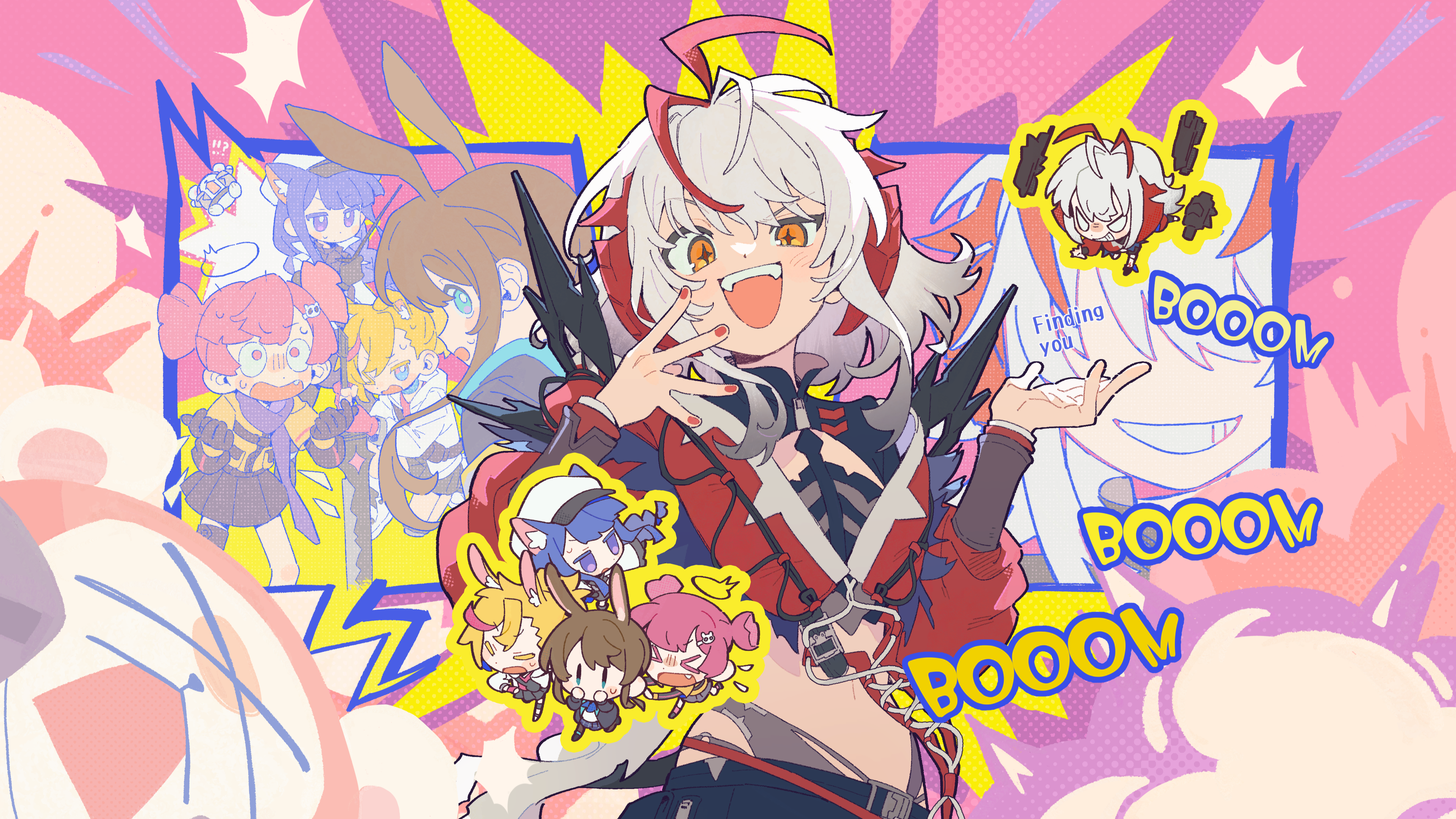 和维什戴尔一起玩躲猫猫 😋