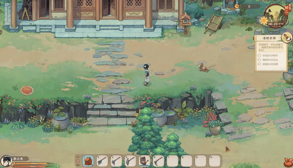 小猫小狗陪你种田💕太治愈了！
看它颠颠跑过来的样子心都化了~#游戏种草计划#游戏安利#游戏推荐#游戏讨论#游戏资讯#Steam游戏