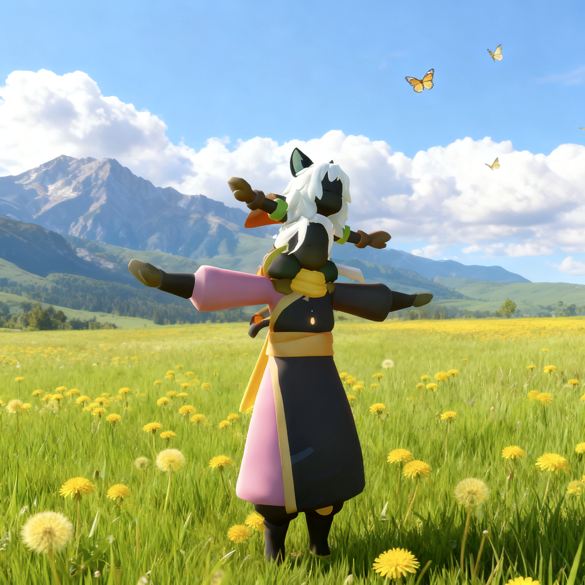 光遇照片第三弹：在光遇里搞cos