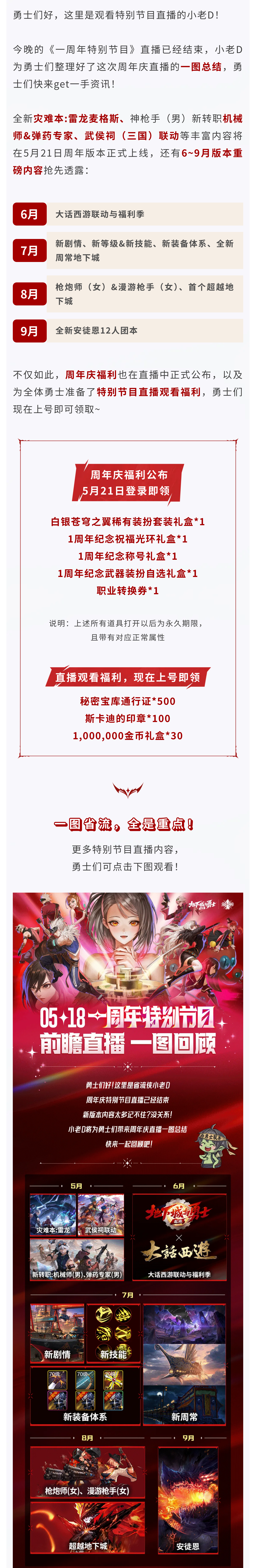 一周年送特别款全套天空！6～9月爆料总结！