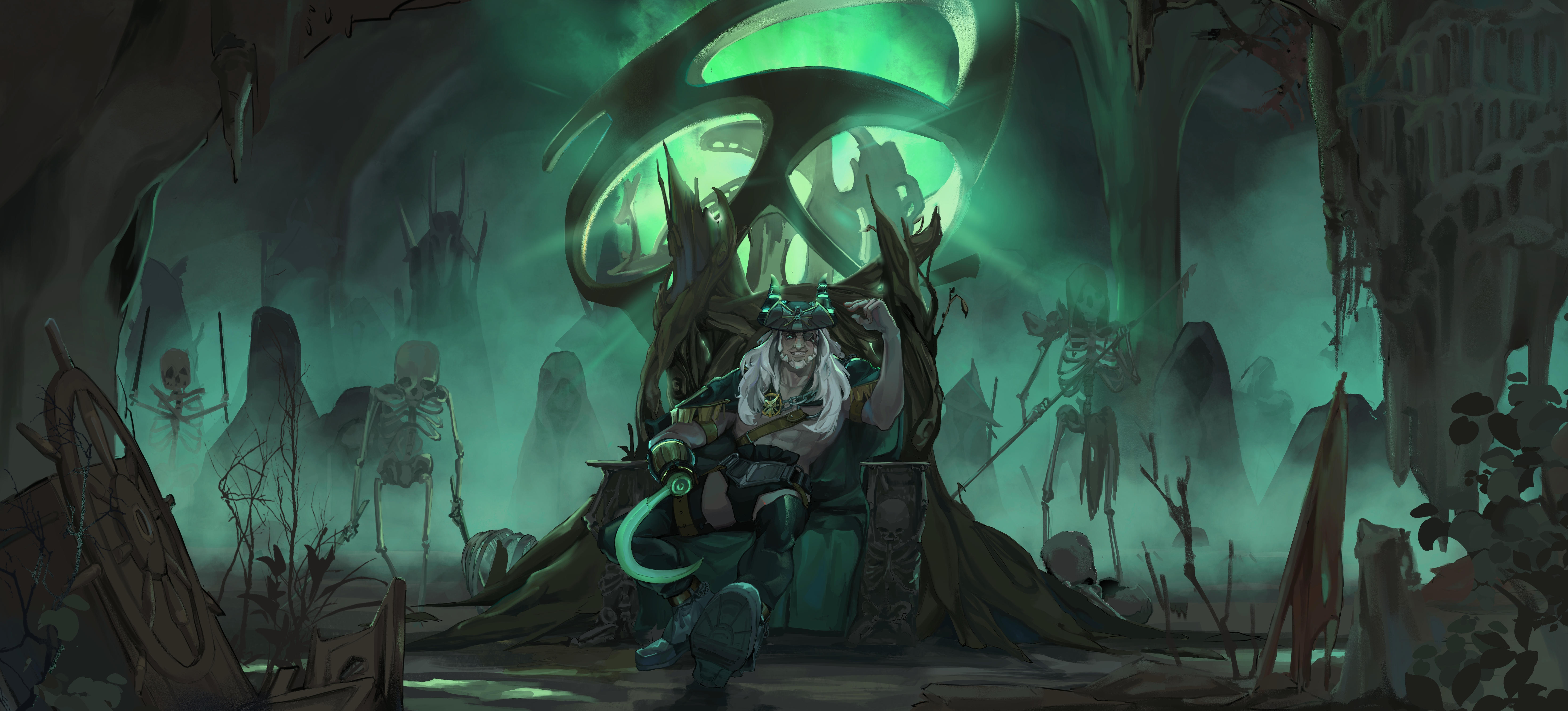 同人作品 | 驱使亡灵的霍德希金